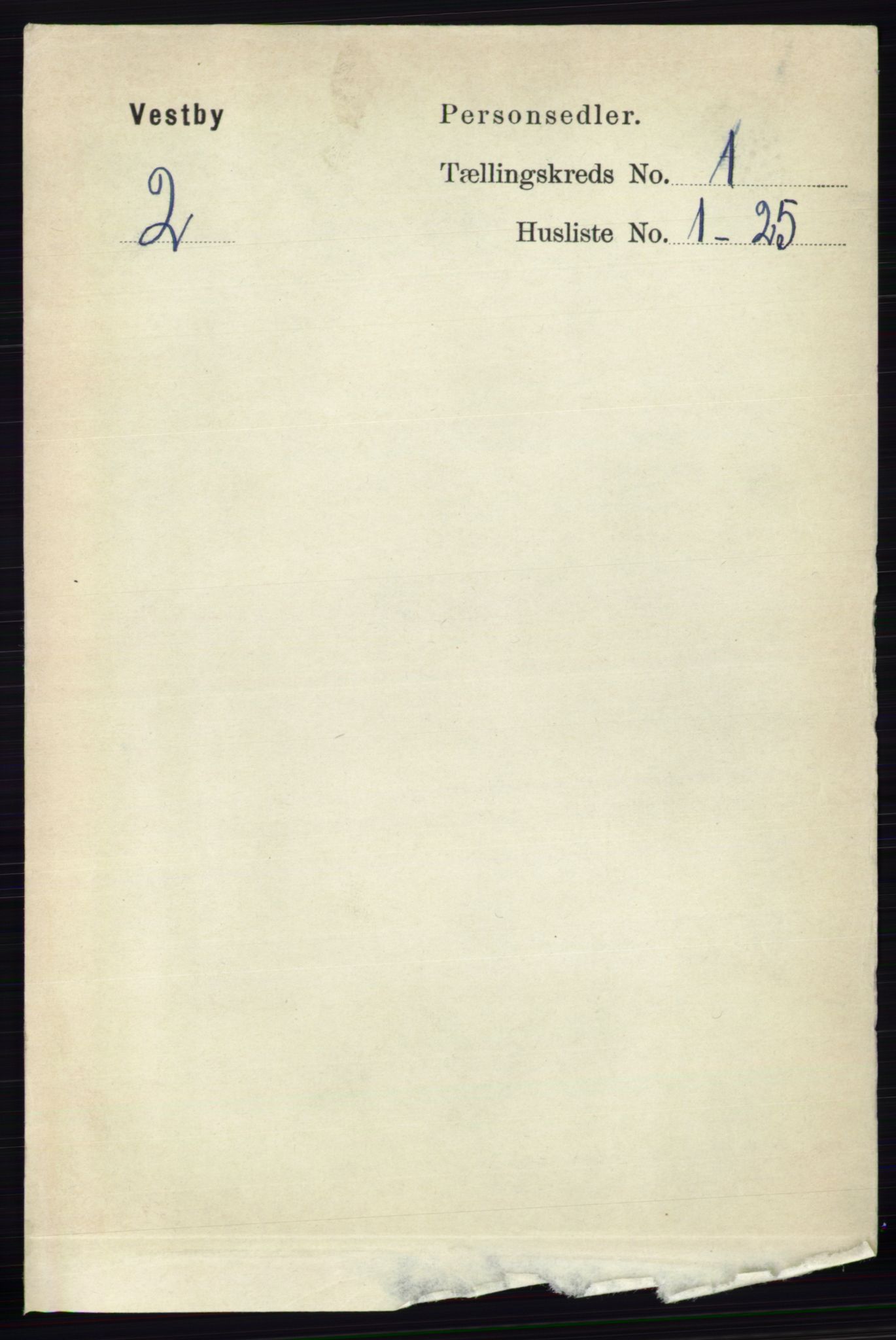 RA, Folketelling 1891 for 0211 Vestby herred, 1891, s. 81