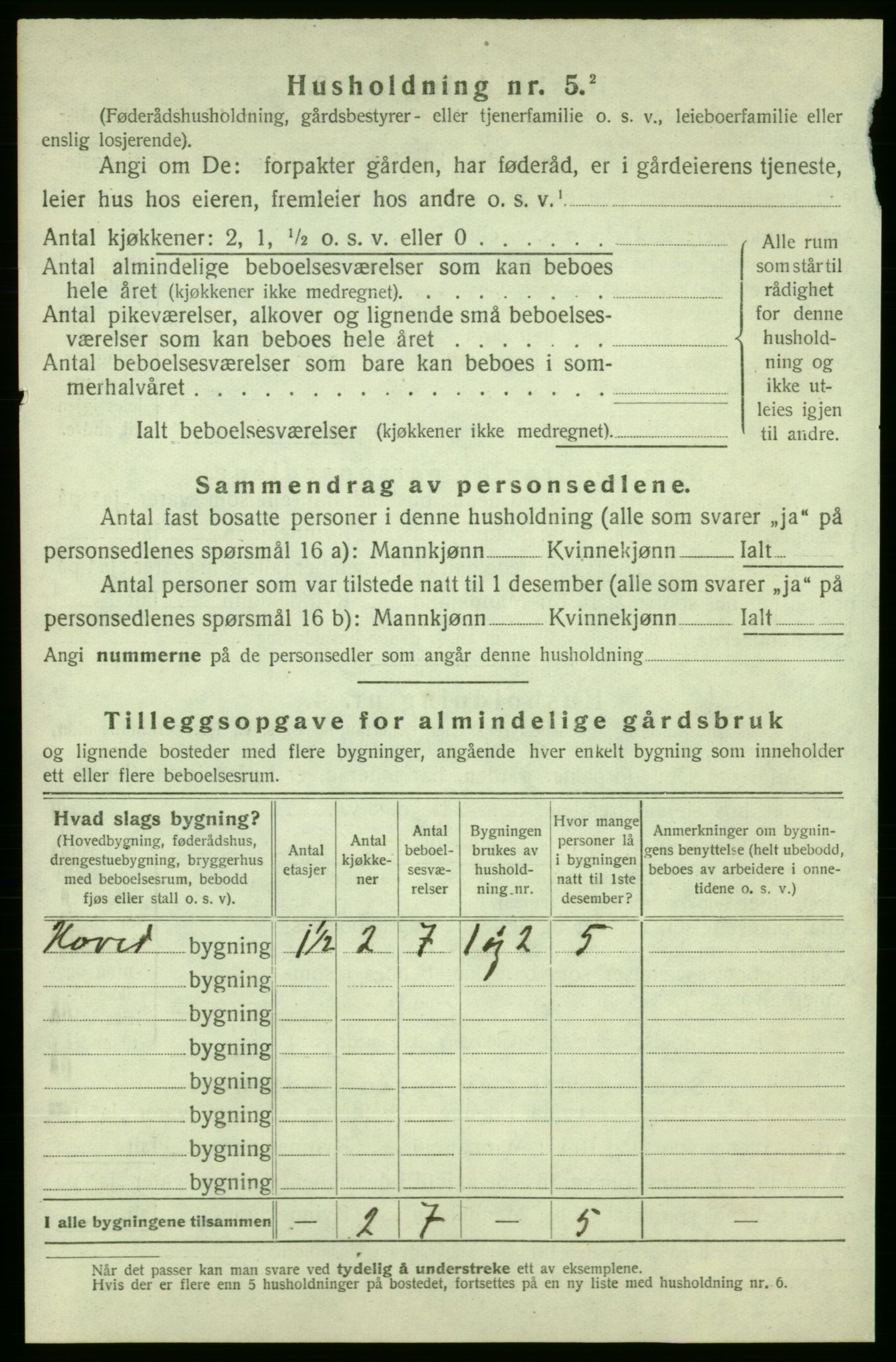 SAB, Folketelling 1920 for 1212 Skånevik herred, 1920, s. 2008