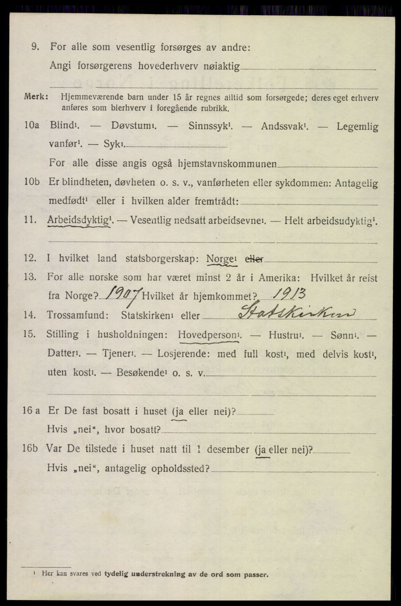 SAH, Folketelling 1920 for 0515 Vågå herred, 1920, s. 2001