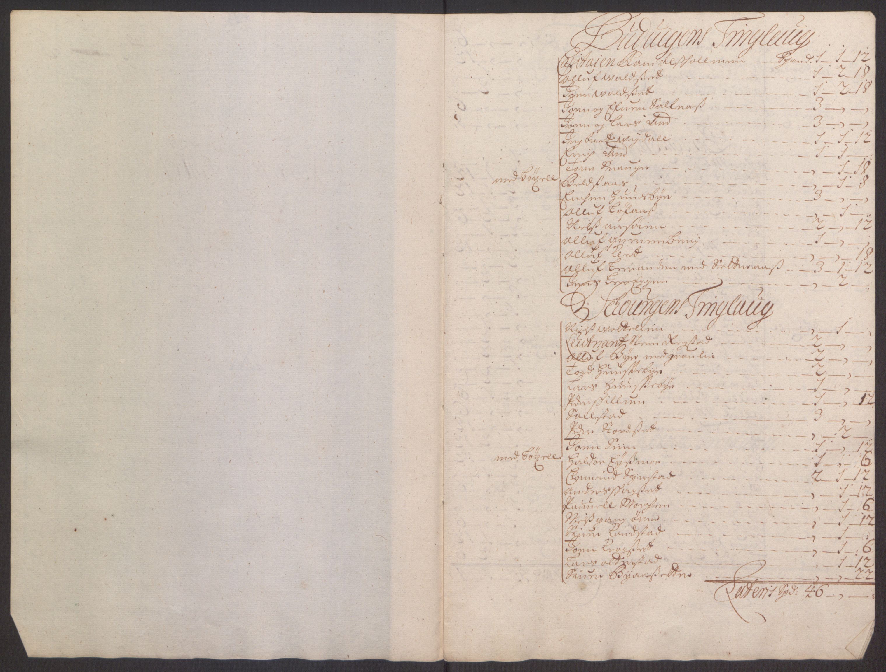 Rentekammeret inntil 1814, Reviderte regnskaper, Fogderegnskap, RA/EA-4092/R61/L4105: Fogderegnskap Strinda og Selbu, 1695, s. 72