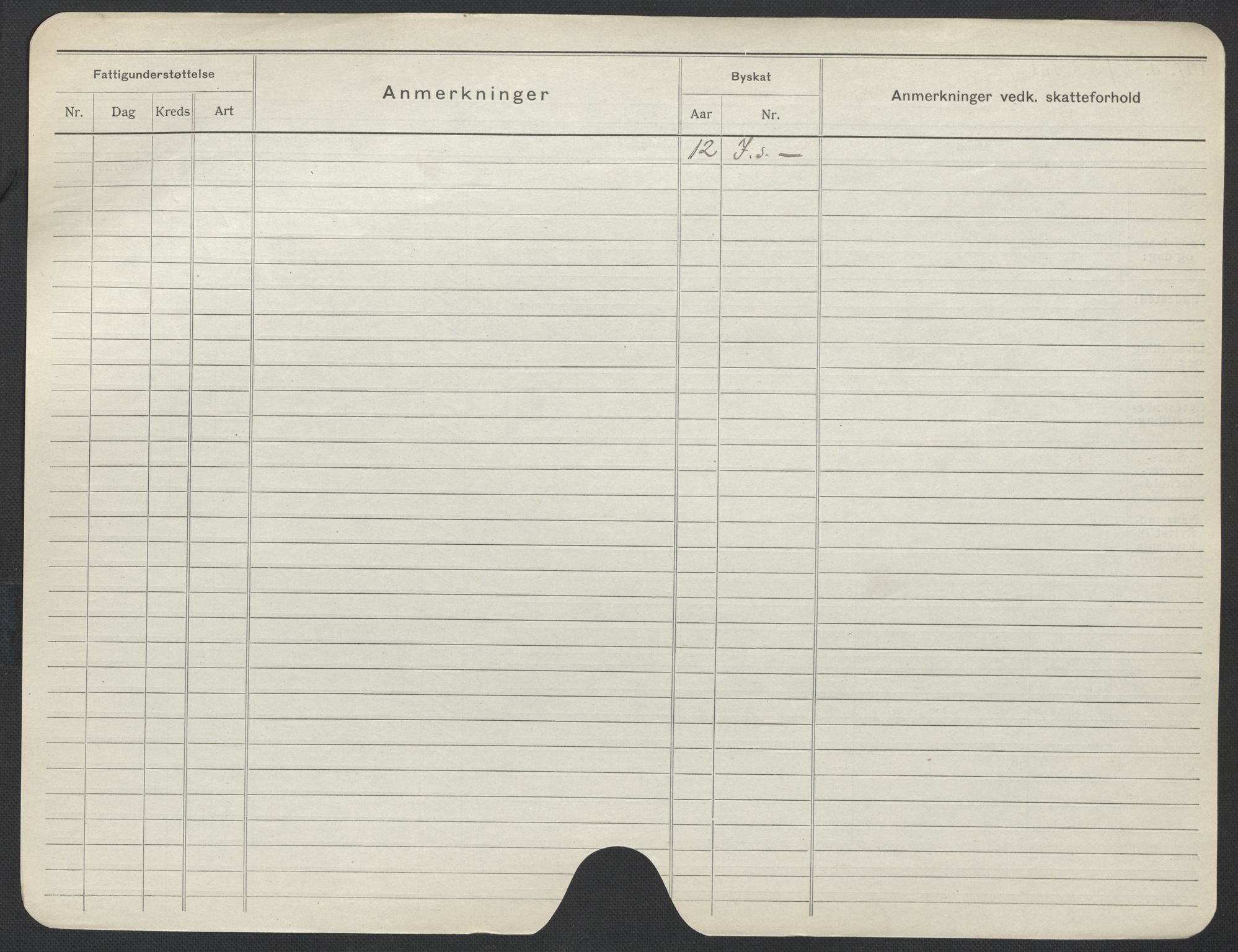 Oslo folkeregister, Registerkort, SAO/A-11715/F/Fa/Fac/L0016: Kvinner, 1906-1914, s. 251a
