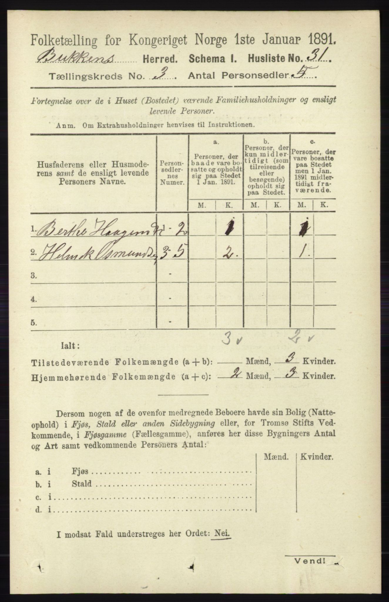 RA, Folketelling 1891 for 1145 Bokn herred, 1891, s. 621