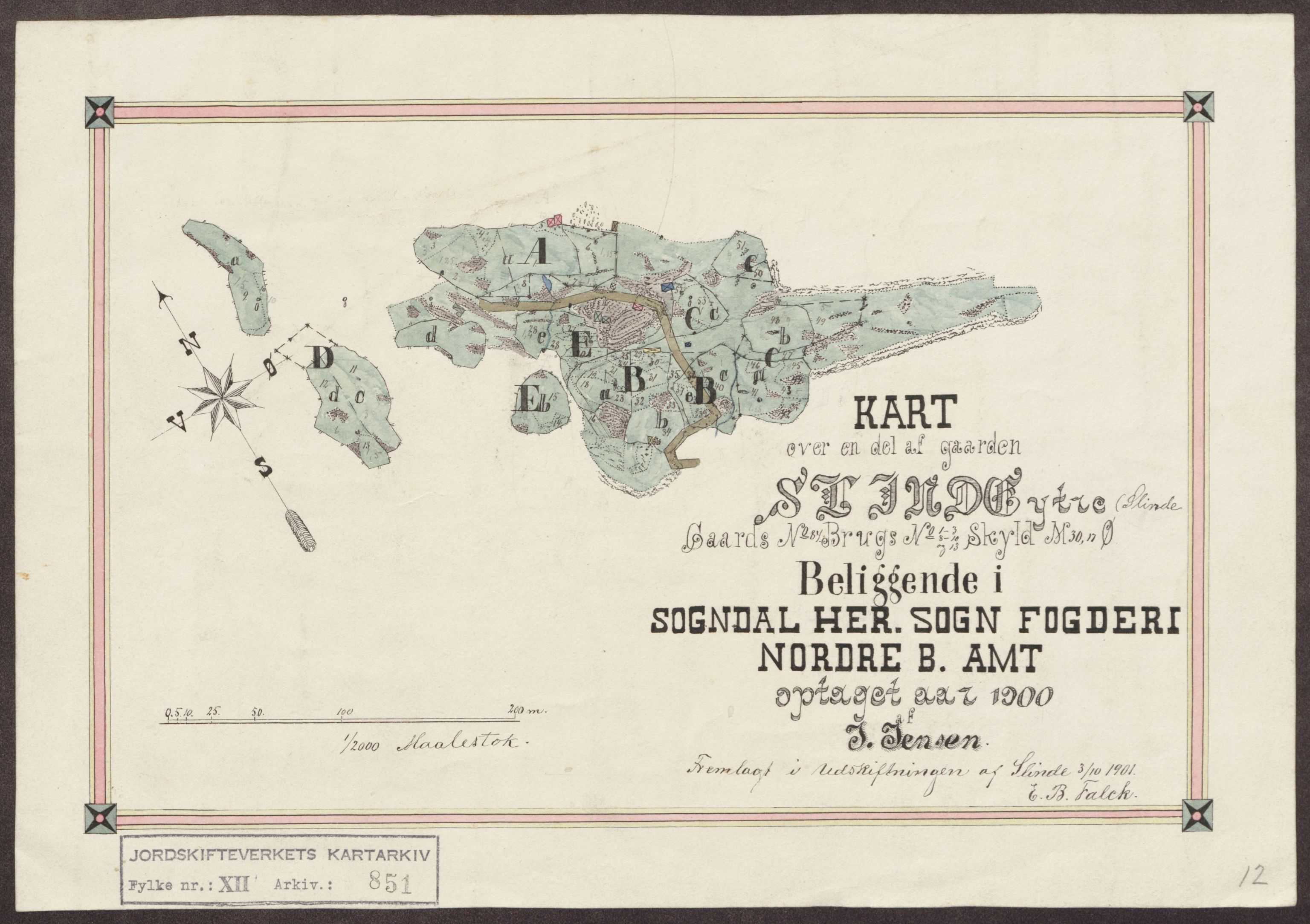 Jordskifteverkets kartarkiv, AV/RA-S-3929/T, 1859-1988, s. 980
