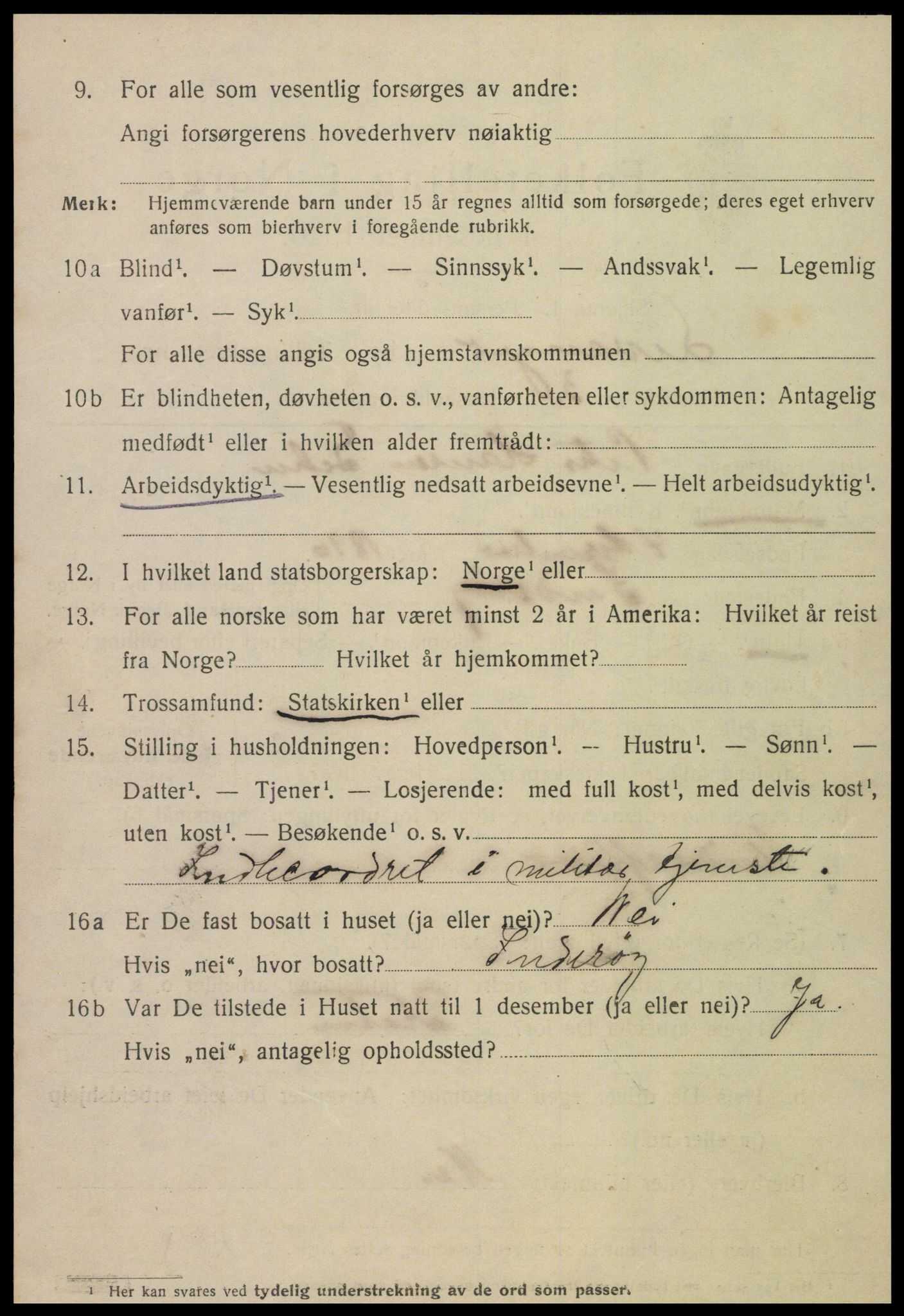 SAT, Folketelling 1920 for 1701 Levanger kjøpstad, 1920, s. 2815