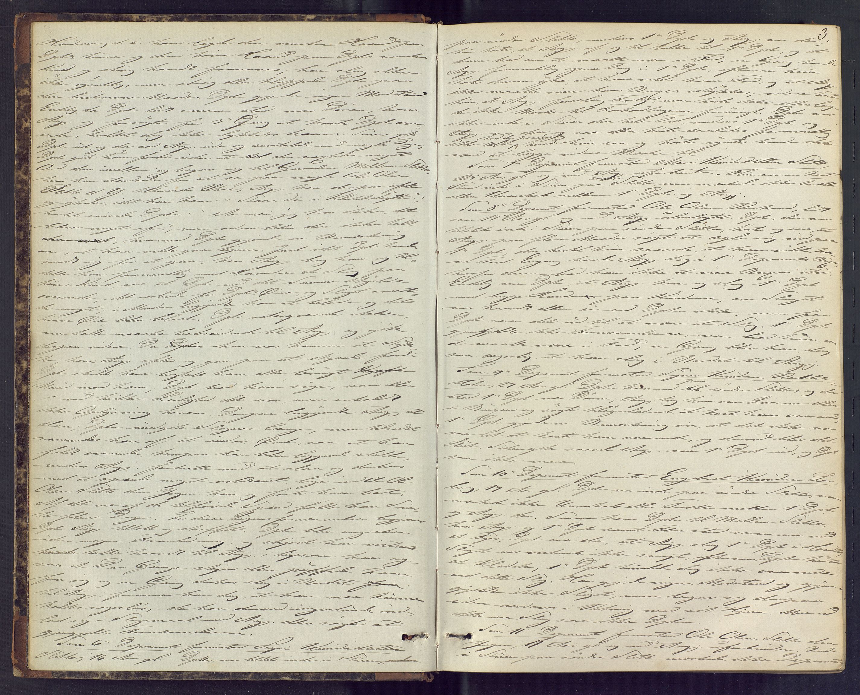 Hallingdal sorenskriveri, SAKO/A-121/F/Fc/L0016: Ekstrarettsprotokoll, 1875-1878, s. 3