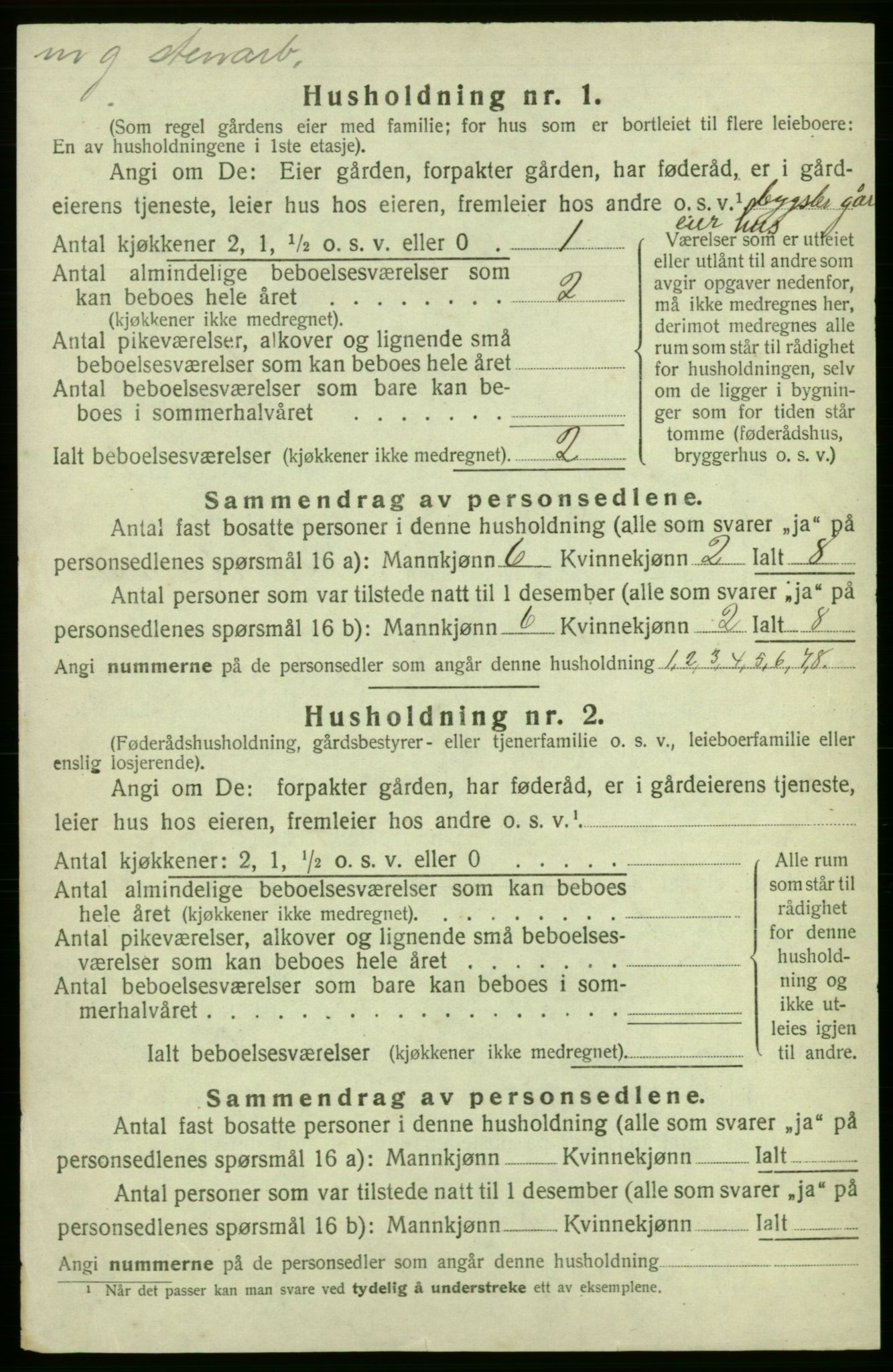 SAB, Folketelling 1920 for 1247 Askøy herred, 1920, s. 3370