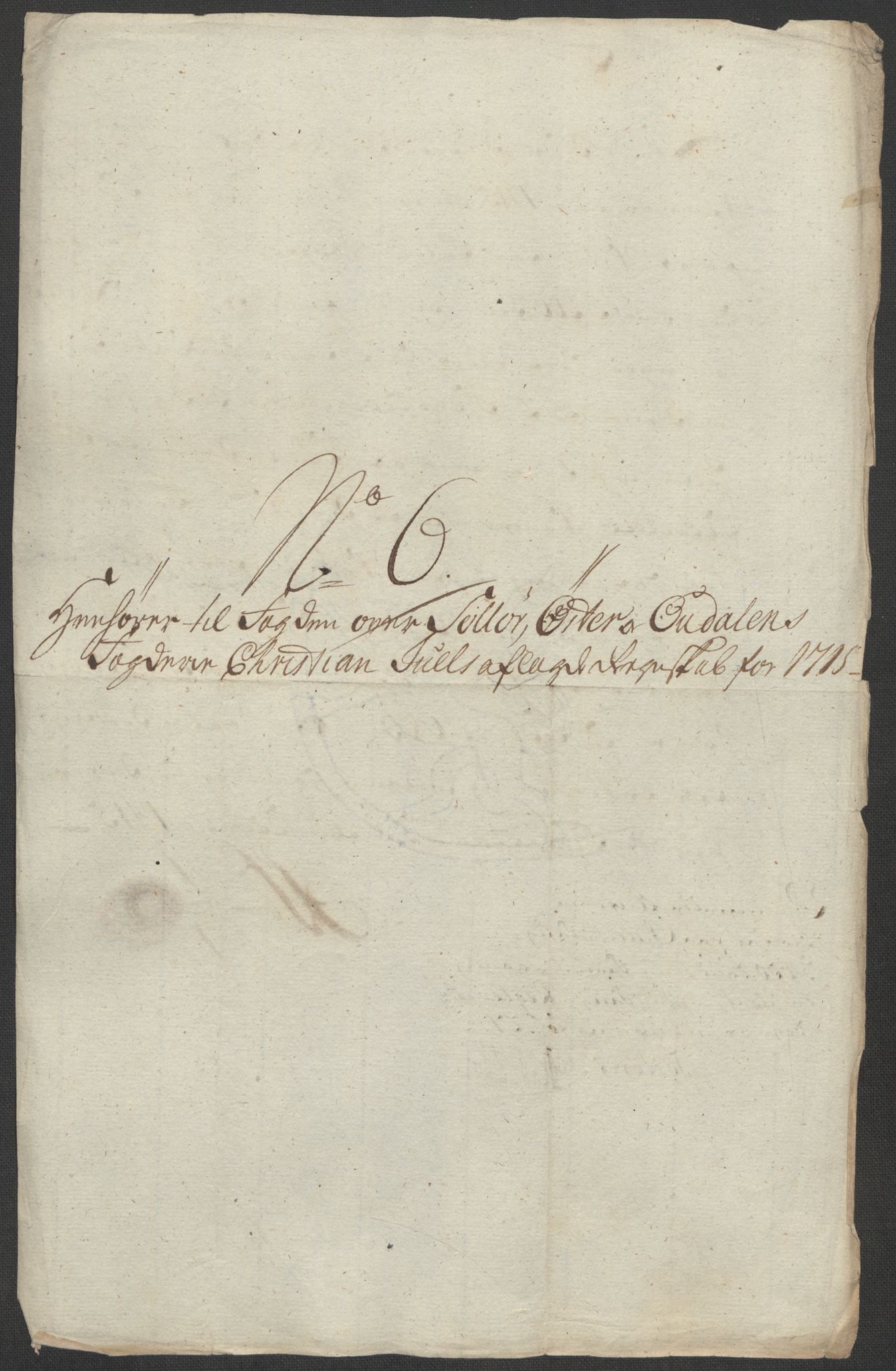Rentekammeret inntil 1814, Reviderte regnskaper, Fogderegnskap, RA/EA-4092/R13/L0853: Fogderegnskap Solør, Odal og Østerdal, 1715, s. 160