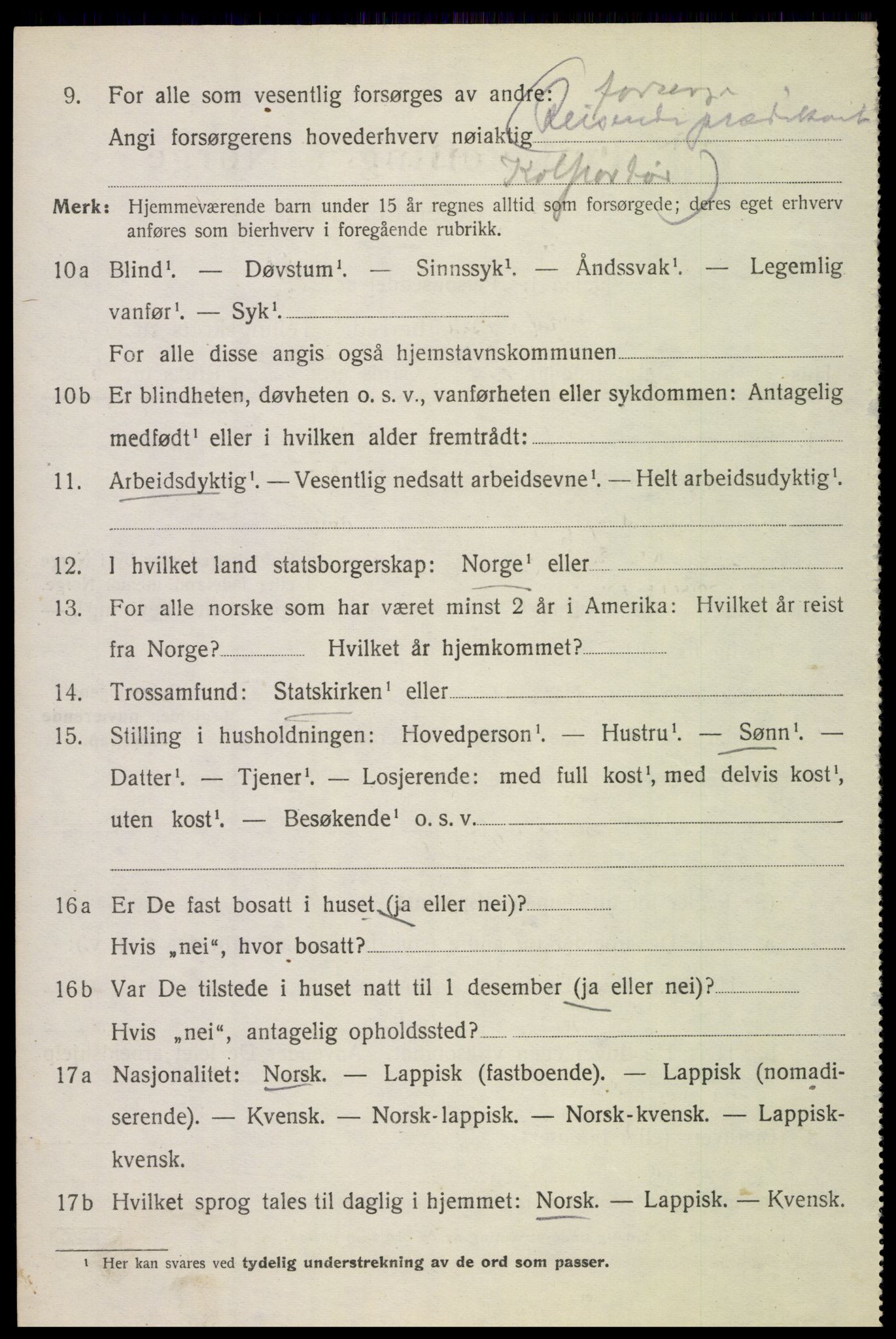 SAT, Folketelling 1920 for 1866 Hadsel herred, 1920, s. 13257