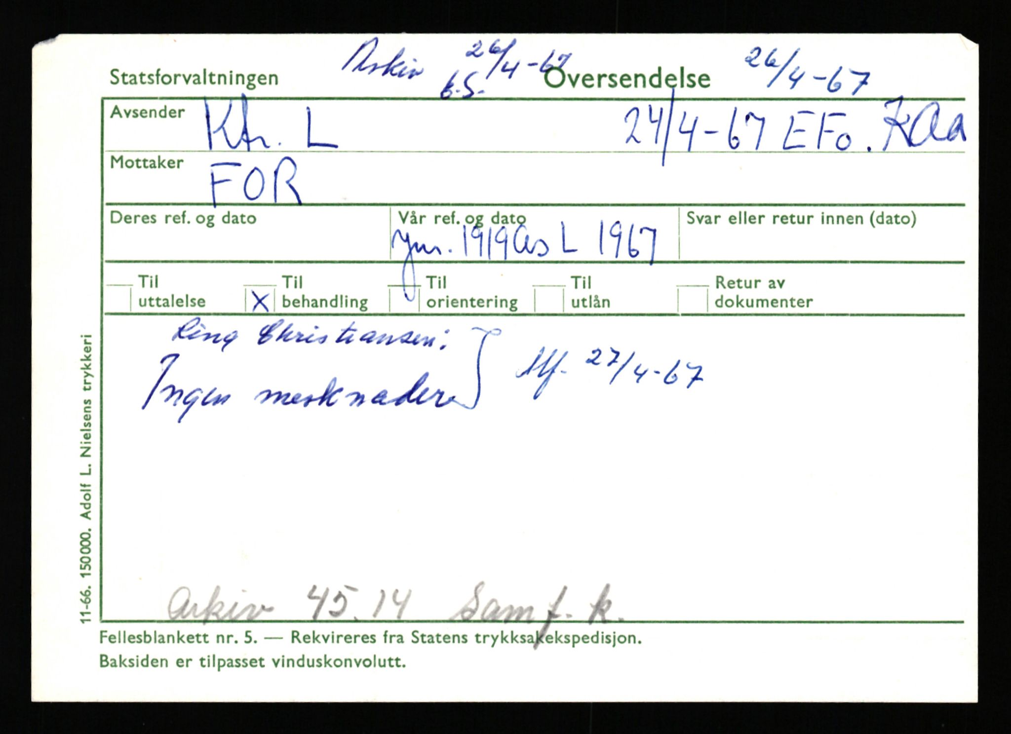 Kirke- og undervisningsdepartementet, Grunnskolerådet, AV/RA-S-2366/D/Da/L0281/0001: 45 Fagene / 45.10 (45.14) Obl. fag - samfunnsfag (historie, geografi, samf. kunnskap), 1962-1971, s. 605