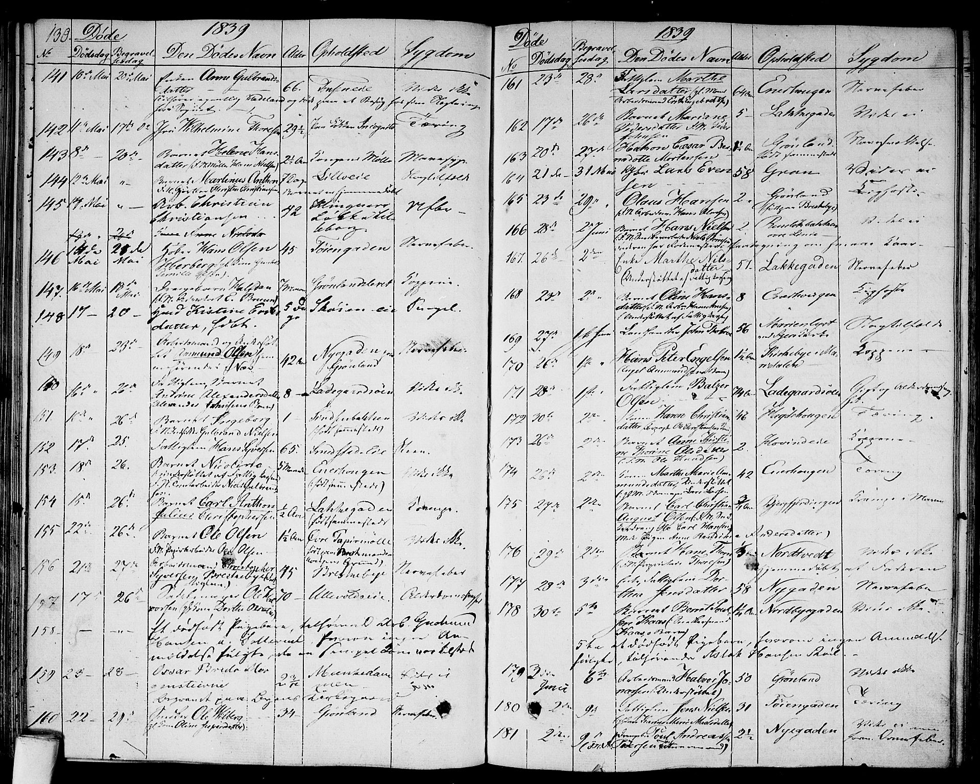 Aker prestekontor kirkebøker, AV/SAO-A-10861/F/L0016: Ministerialbok nr. 16, 1827-1841, s. 130