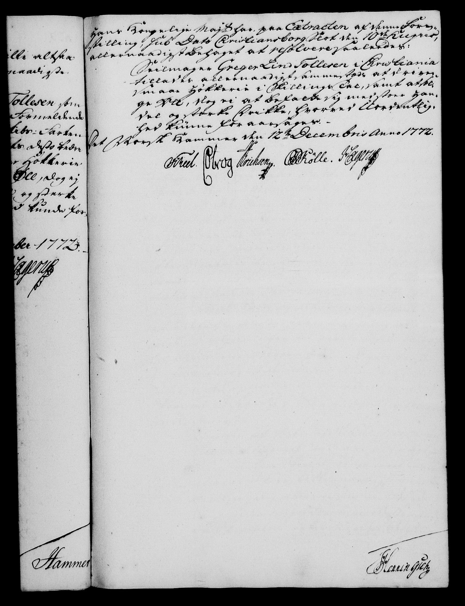Rentekammeret, Kammerkanselliet, RA/EA-3111/G/Gf/Gfa/L0054: Norsk relasjons- og resolusjonsprotokoll (merket RK 52.54), 1771-1772, s. 782