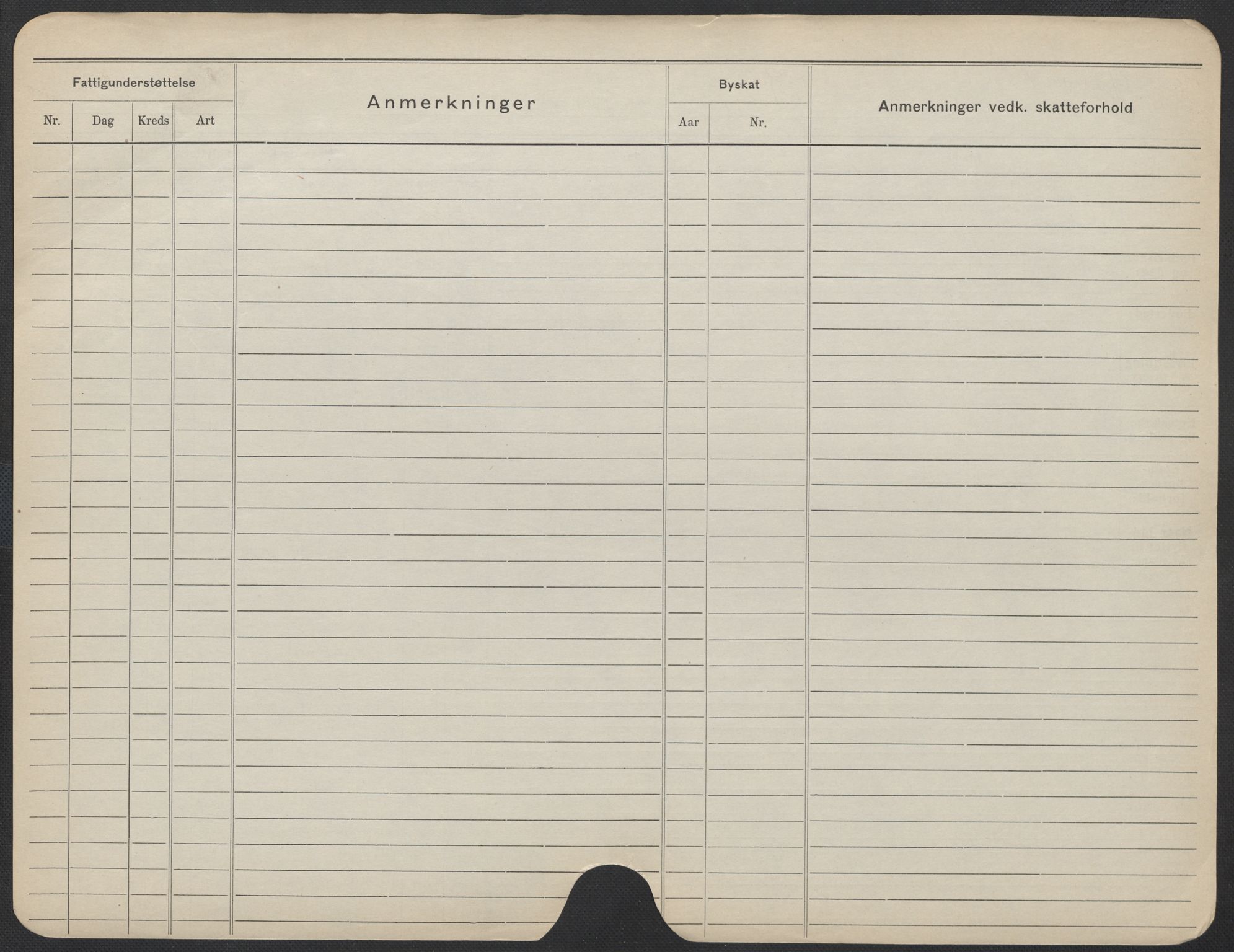 Oslo folkeregister, Registerkort, SAO/A-11715/F/Fa/Fac/L0012: Kvinner, 1906-1914, s. 1251b