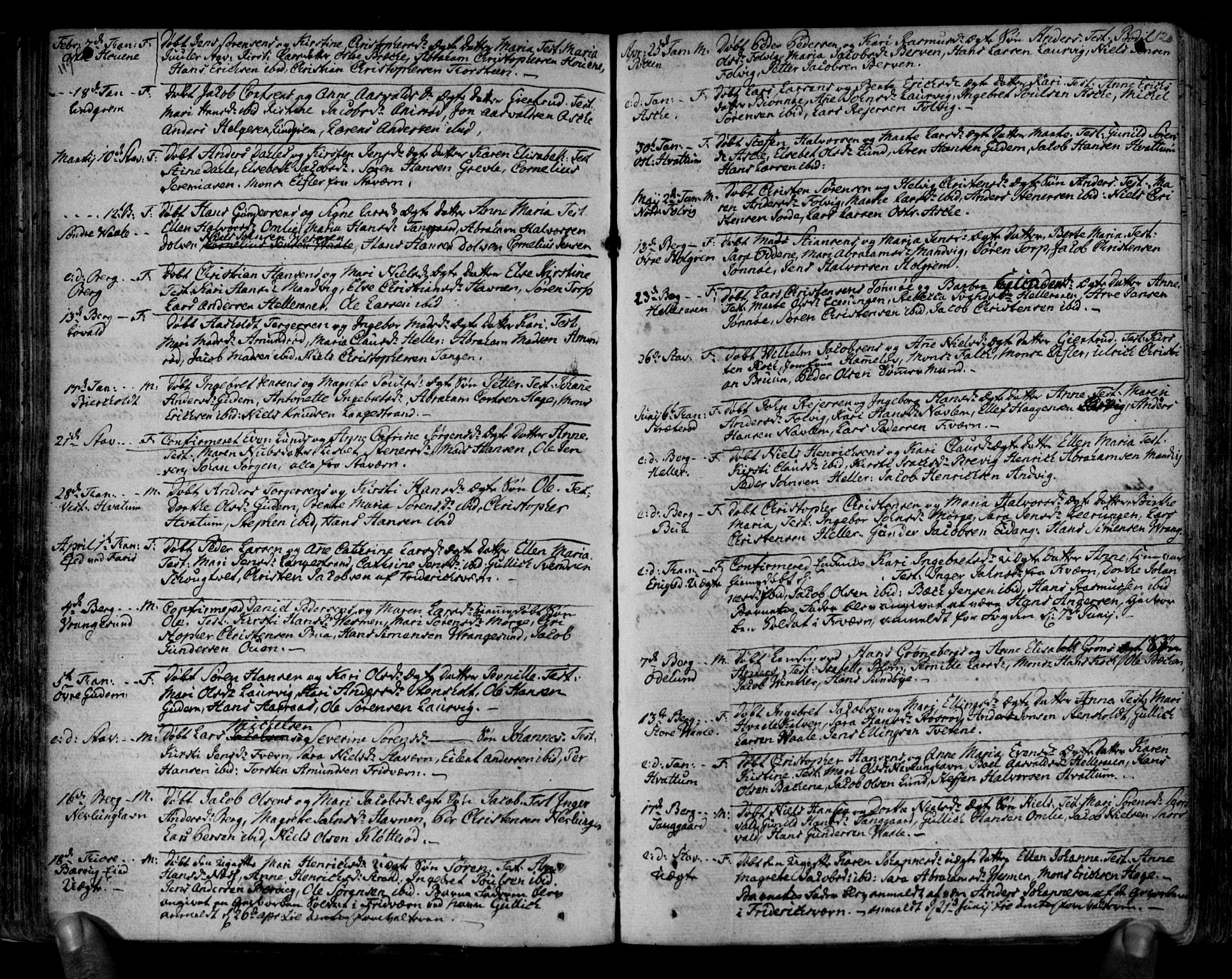 Brunlanes kirkebøker, SAKO/A-342/F/Fa/L0001: Ministerialbok nr. I 1, 1766-1801, s. 119-120
