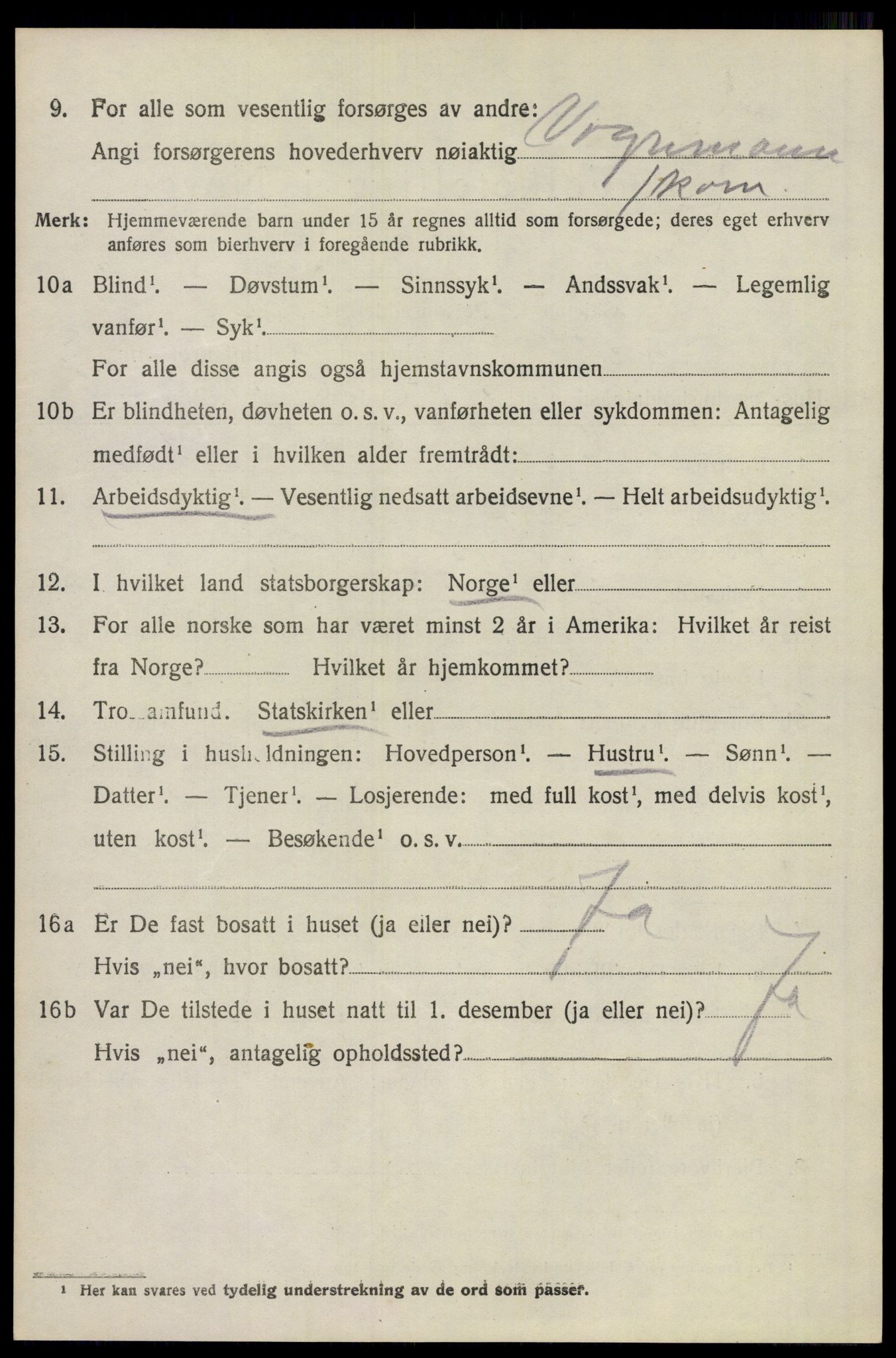 SAO, Folketelling 1920 for 0232 Lillestrøm herred, 1920, s. 6825