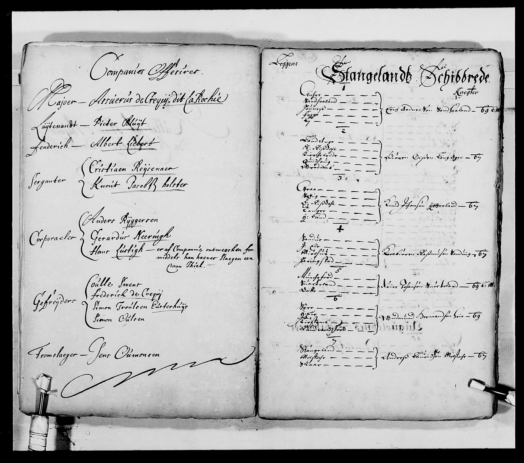 Kommanderende general (KG I) med Det norske krigsdirektorium, AV/RA-EA-5419/E/Ea/L0521: Vesterlenske regiment, 1662-1700, s. 312