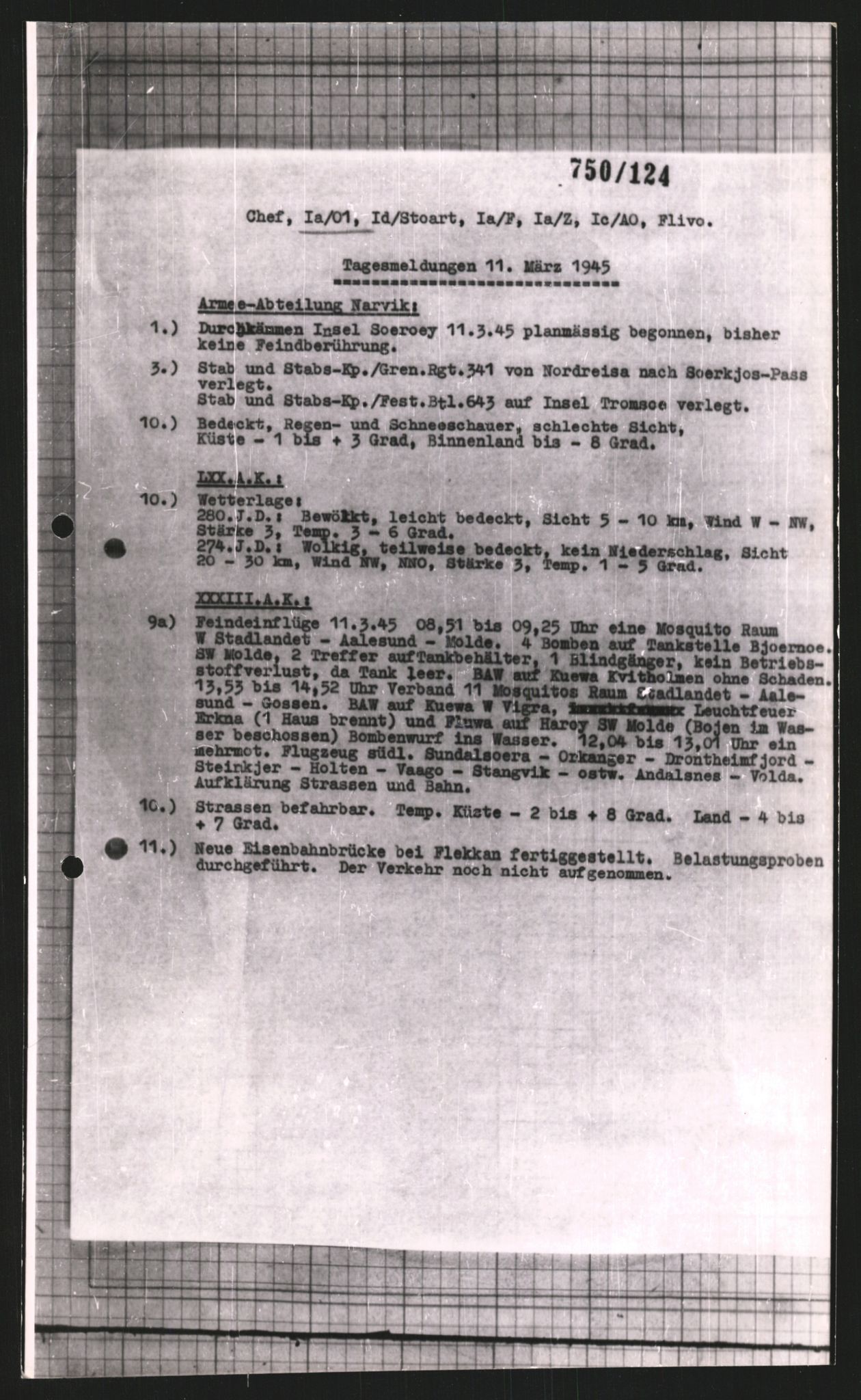 Forsvarets Overkommando. 2 kontor. Arkiv 11.4. Spredte tyske arkivsaker, AV/RA-RAFA-7031/D/Dar/Dara/L0008: Krigsdagbøker for 20. Gebirgs-Armee-Oberkommando (AOK 20), 1945, s. 381