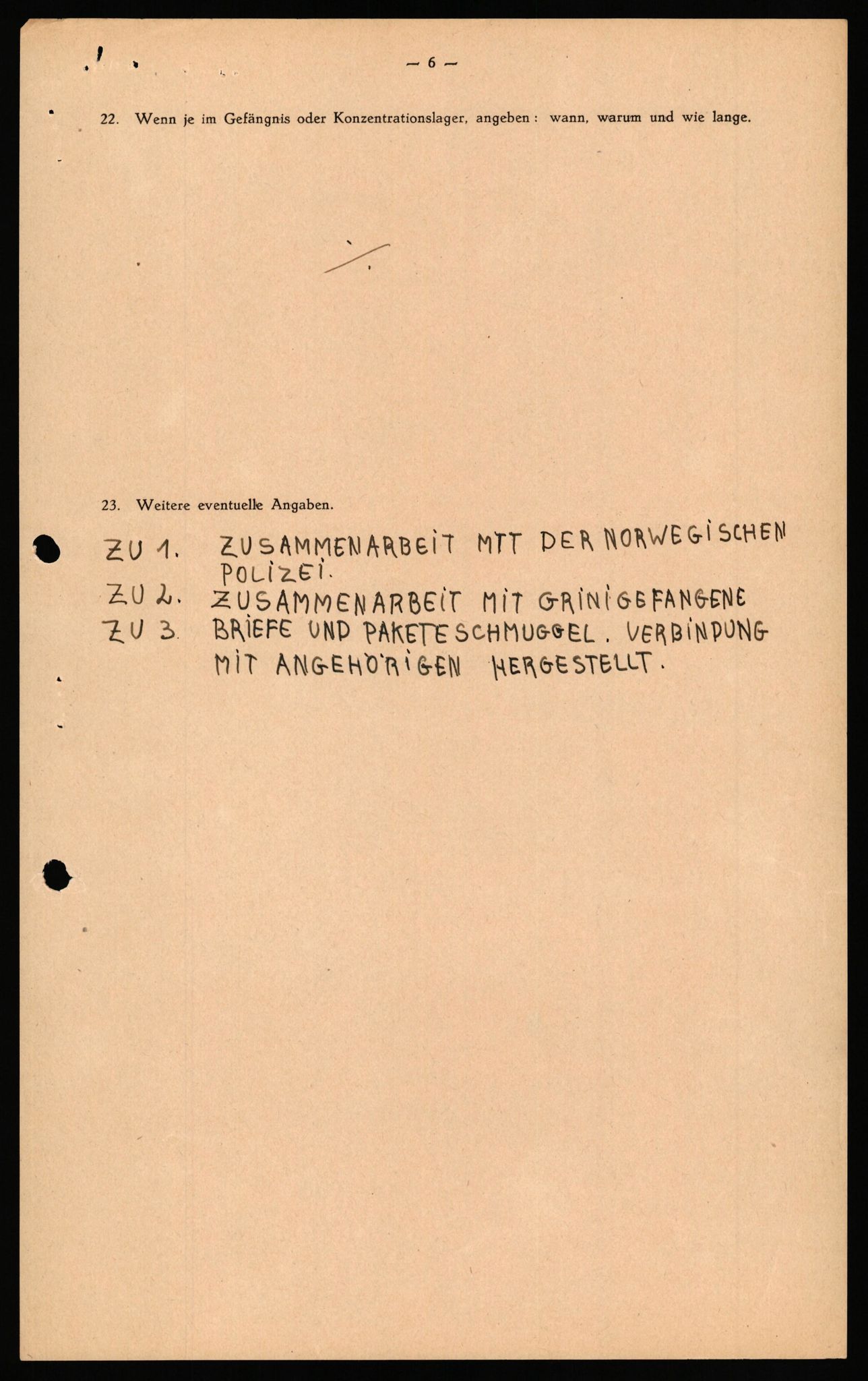 Forsvaret, Forsvarets overkommando II, AV/RA-RAFA-3915/D/Db/L0038: CI Questionaires. Tyske okkupasjonsstyrker i Norge. Østerrikere., 1945-1946, s. 43