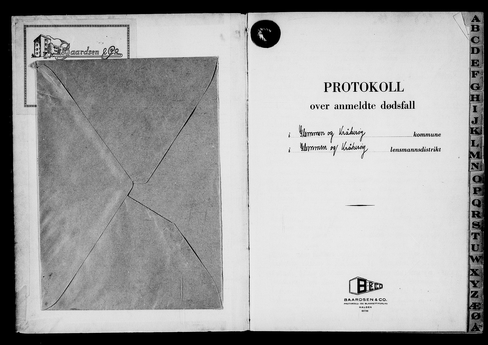 Glemmen lensmannskontor, SAO/A-10123/H/Ha/Haa/L0015: Dødsfallsprotokoll, 1959-1961