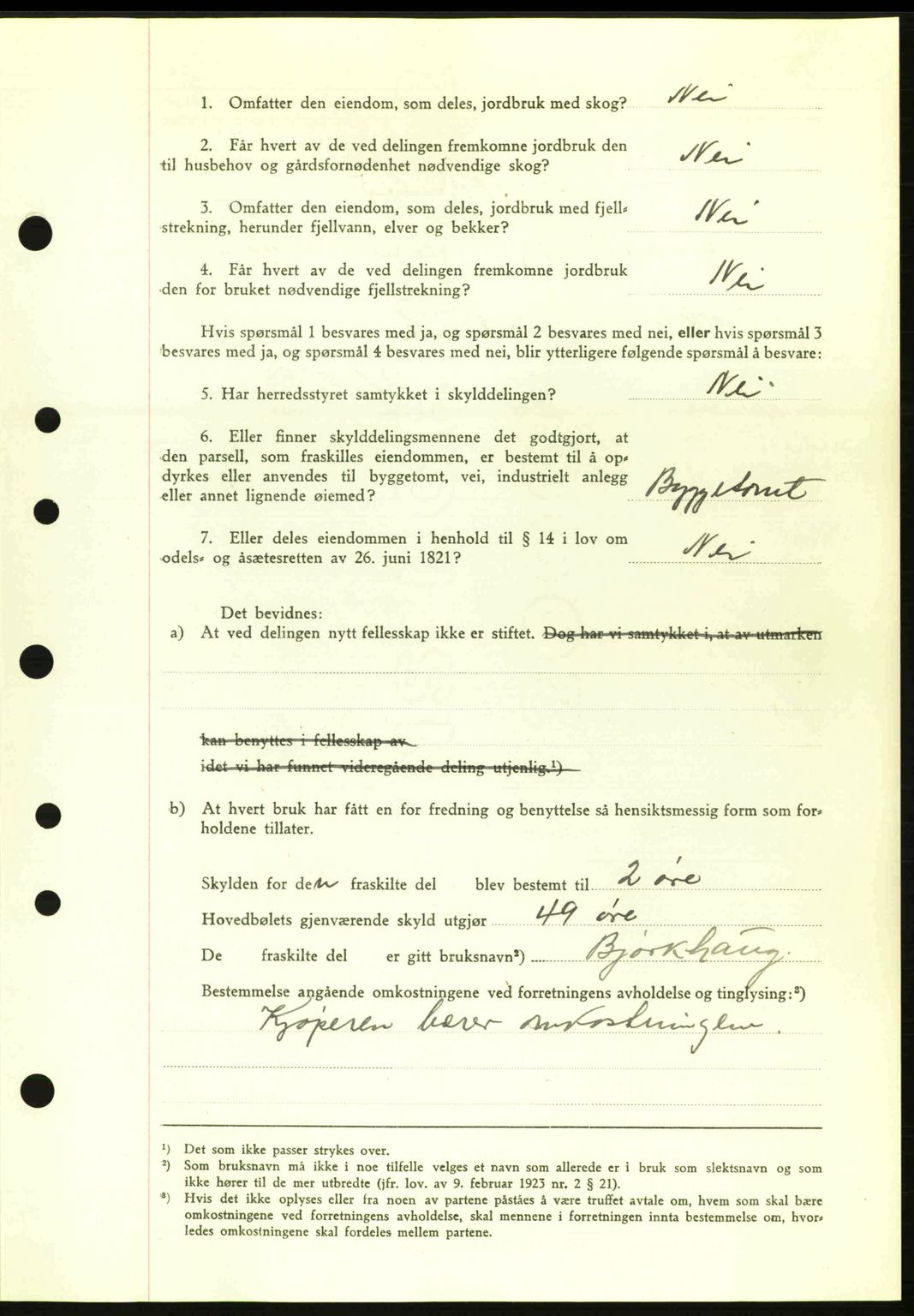 Nordre Sunnmøre sorenskriveri, AV/SAT-A-0006/1/2/2C/2Ca: Pantebok nr. A13, 1942-1942, Dagboknr: 677/1942