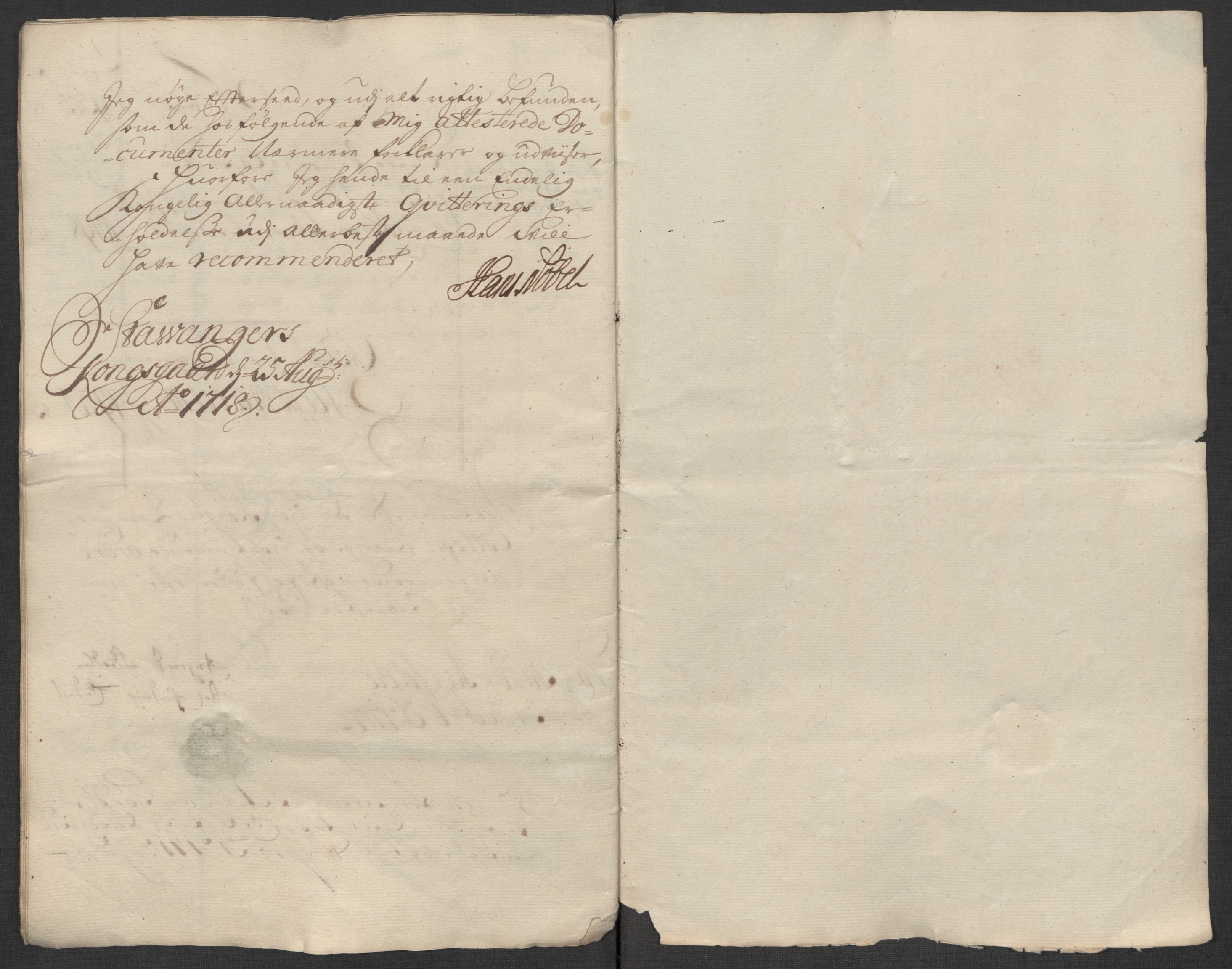 Rentekammeret inntil 1814, Reviderte regnskaper, Fogderegnskap, AV/RA-EA-4092/R47/L2870: Fogderegnskap Ryfylke, 1717, s. 19