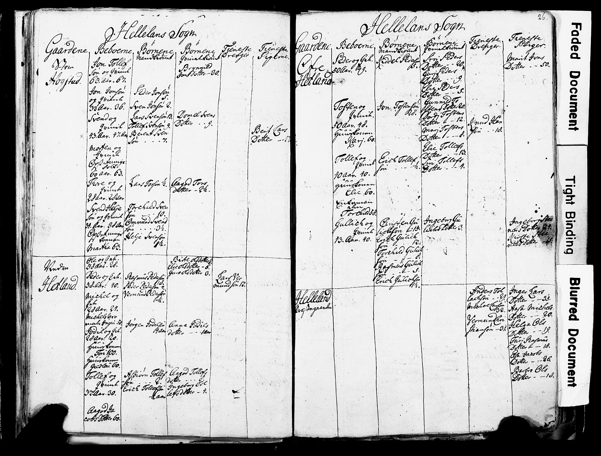 Fylkesmannen i Rogaland, AV/SAST-A-101928/99/3/325/325CA/L0017: SJELEREGISTER JÆREN OG DALANE PRESTEGJELD, 1758, s. 26