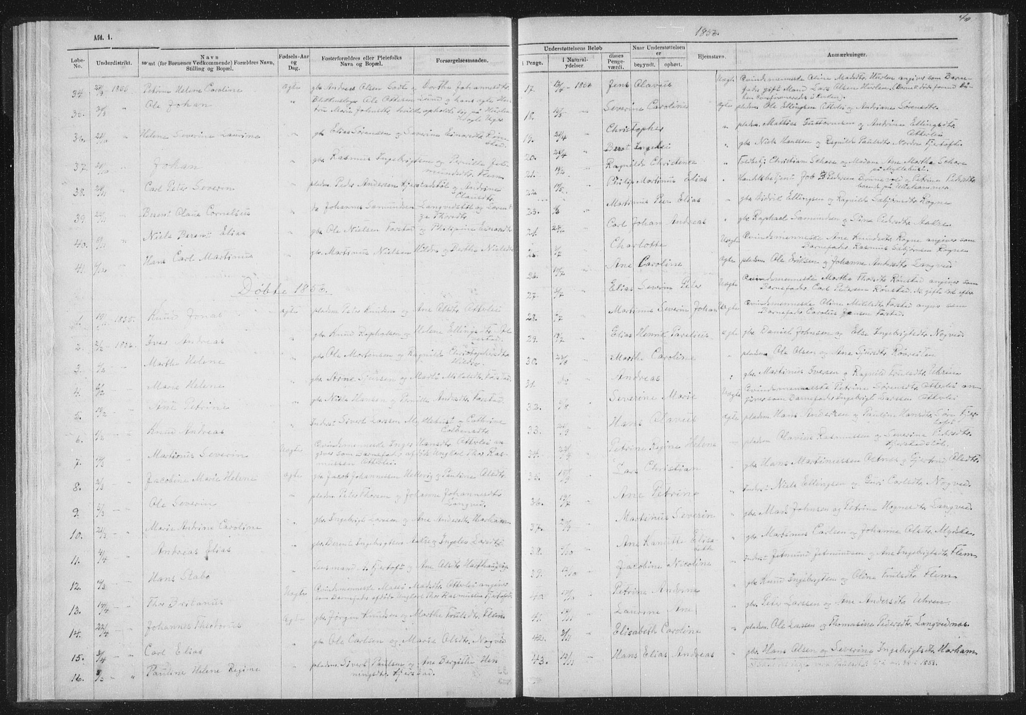 Ministerialprotokoller, klokkerbøker og fødselsregistre - Møre og Romsdal, AV/SAT-A-1454/536/L0514: Ministerialbok nr. 536D01, 1840-1875, s. 40