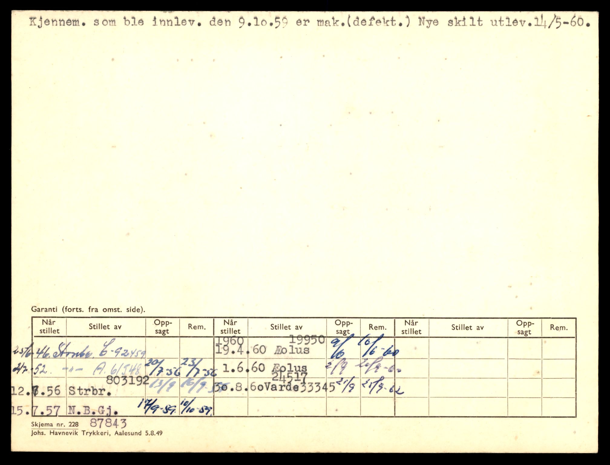 Møre og Romsdal vegkontor - Ålesund trafikkstasjon, SAT/A-4099/F/Fe/L0006: Registreringskort for kjøretøy T 547 - T 650, 1927-1998, s. 3116