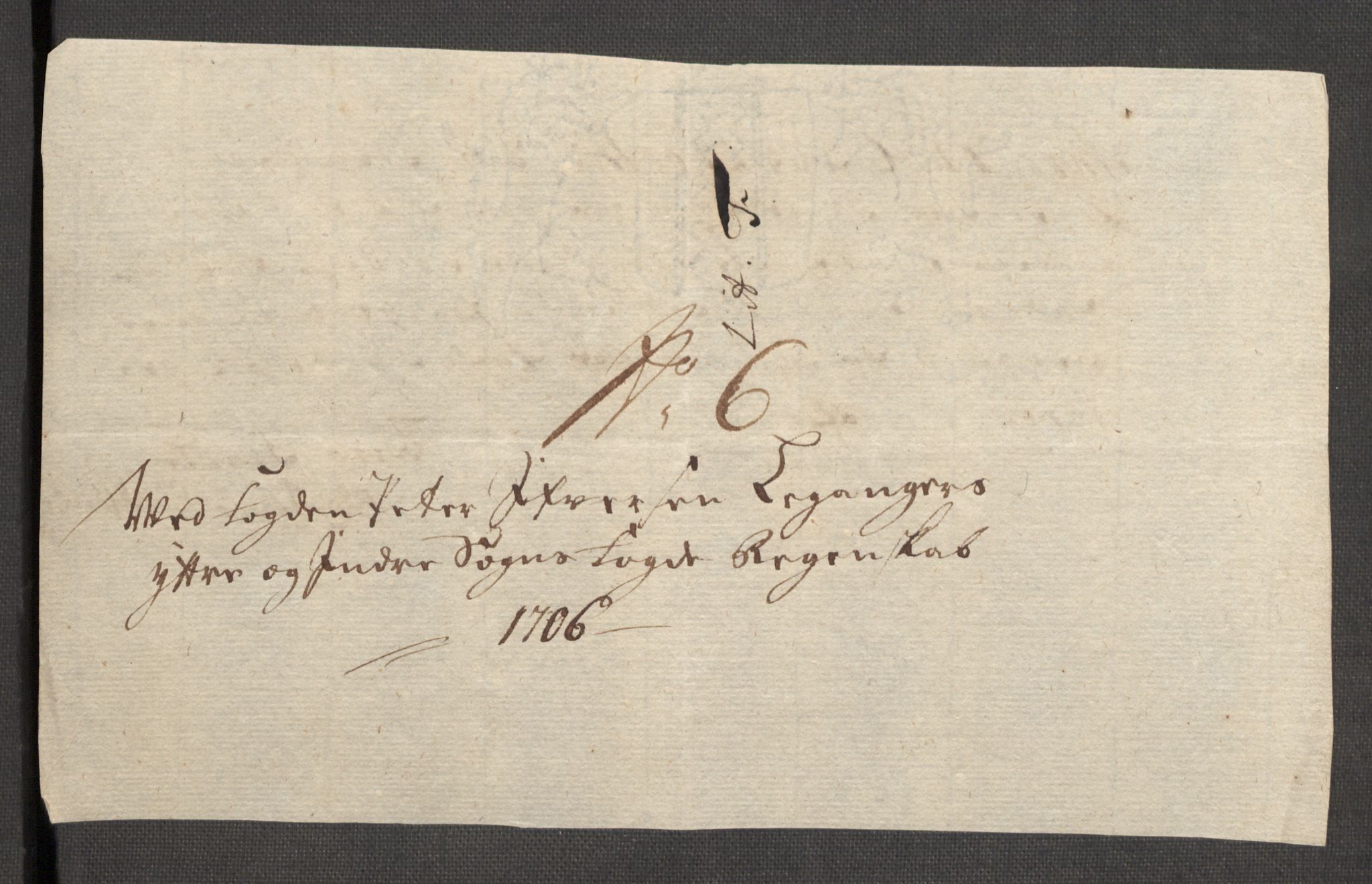 Rentekammeret inntil 1814, Reviderte regnskaper, Fogderegnskap, AV/RA-EA-4092/R52/L3314: Fogderegnskap Sogn, 1705-1707, s. 374