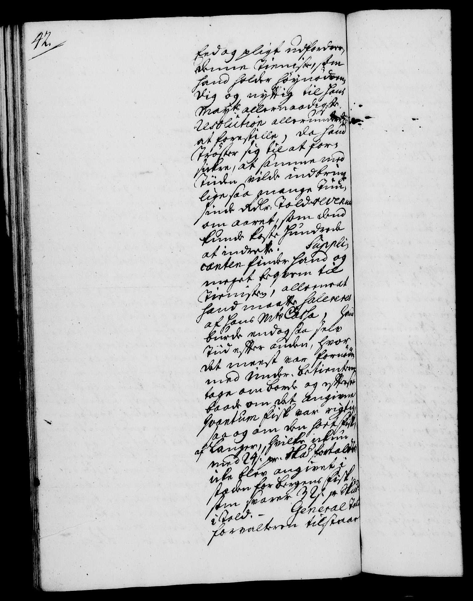 Rentekammeret, Kammerkanselliet, AV/RA-EA-3111/G/Gh/Gha/L0018: Norsk ekstraktmemorialprotokoll (merket RK 53.63), 1735-1736, s. 42