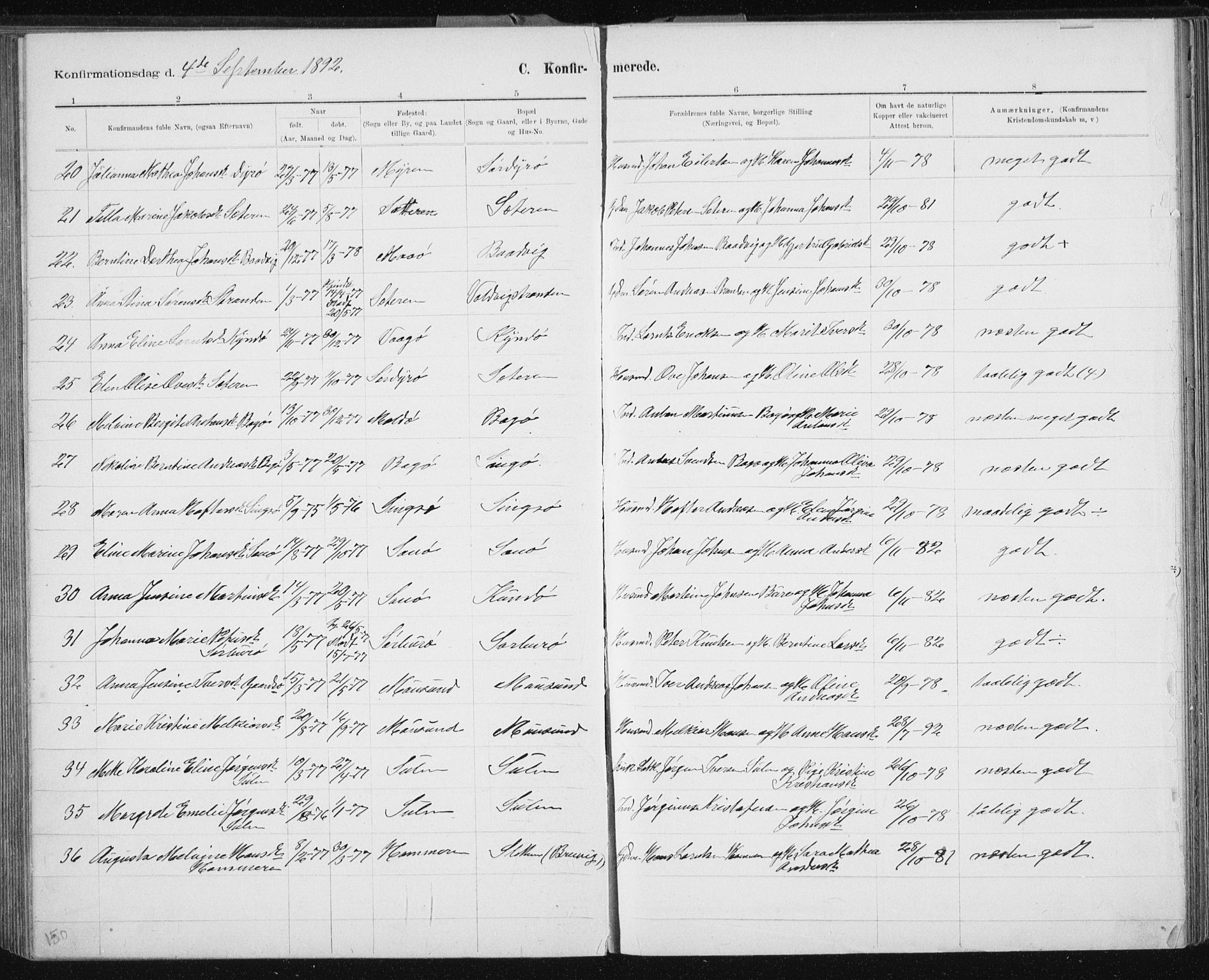 Ministerialprotokoller, klokkerbøker og fødselsregistre - Sør-Trøndelag, AV/SAT-A-1456/640/L0586: Klokkerbok nr. 640C03b, 1891-1908