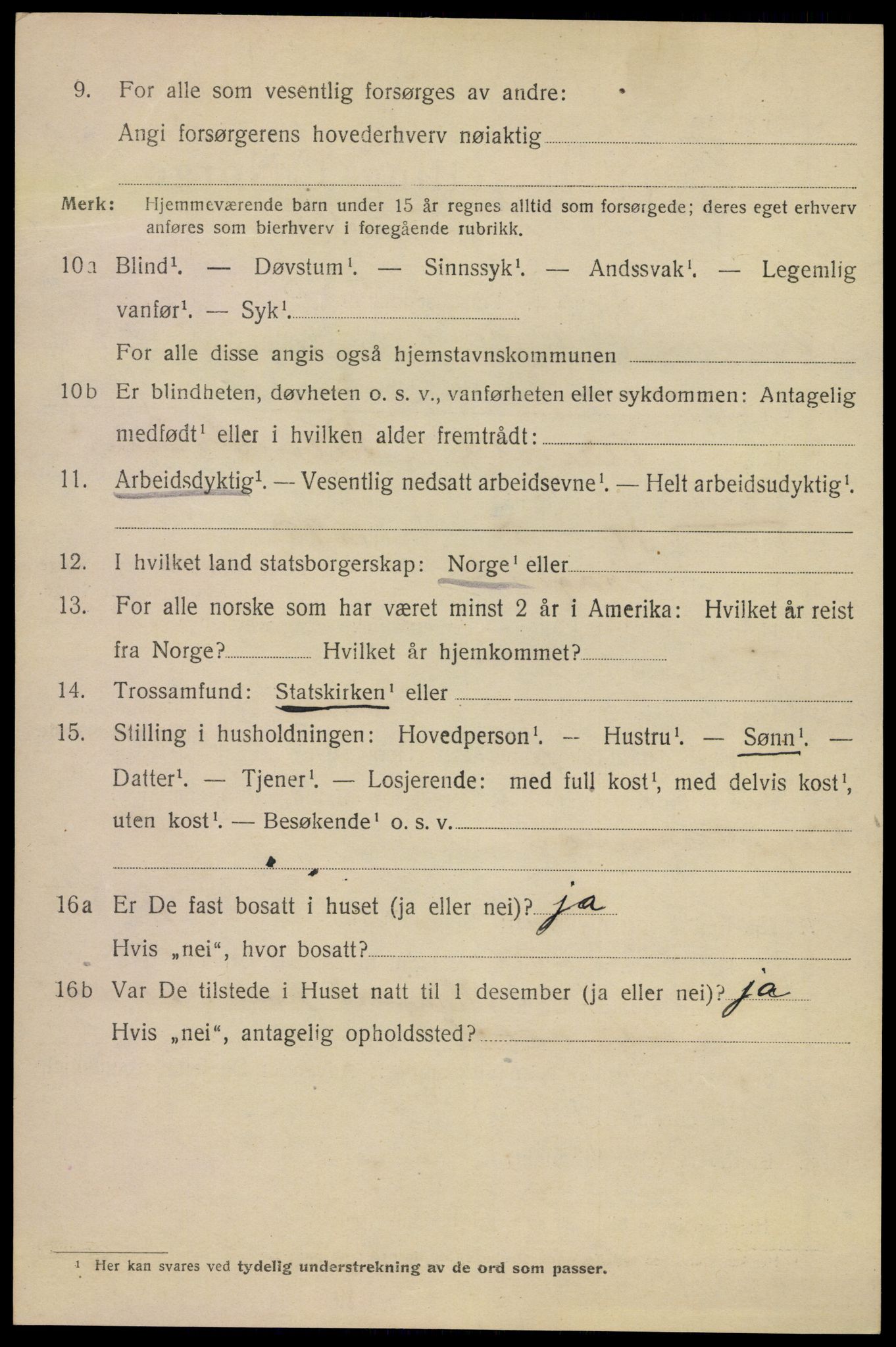SAKO, Folketelling 1920 for 0801 Kragerø kjøpstad, 1920, s. 13098