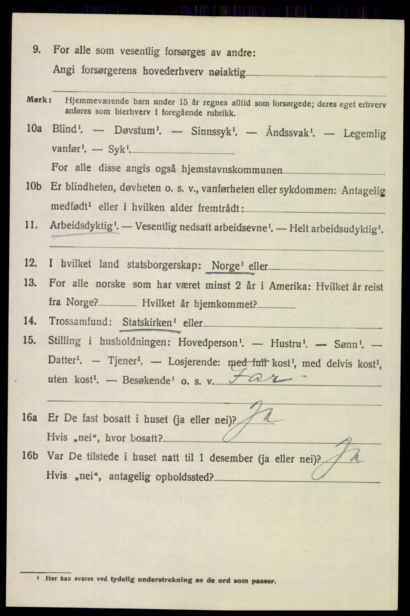 SAH, Folketelling 1920 for 0423 Grue herred, 1920, s. 3048
