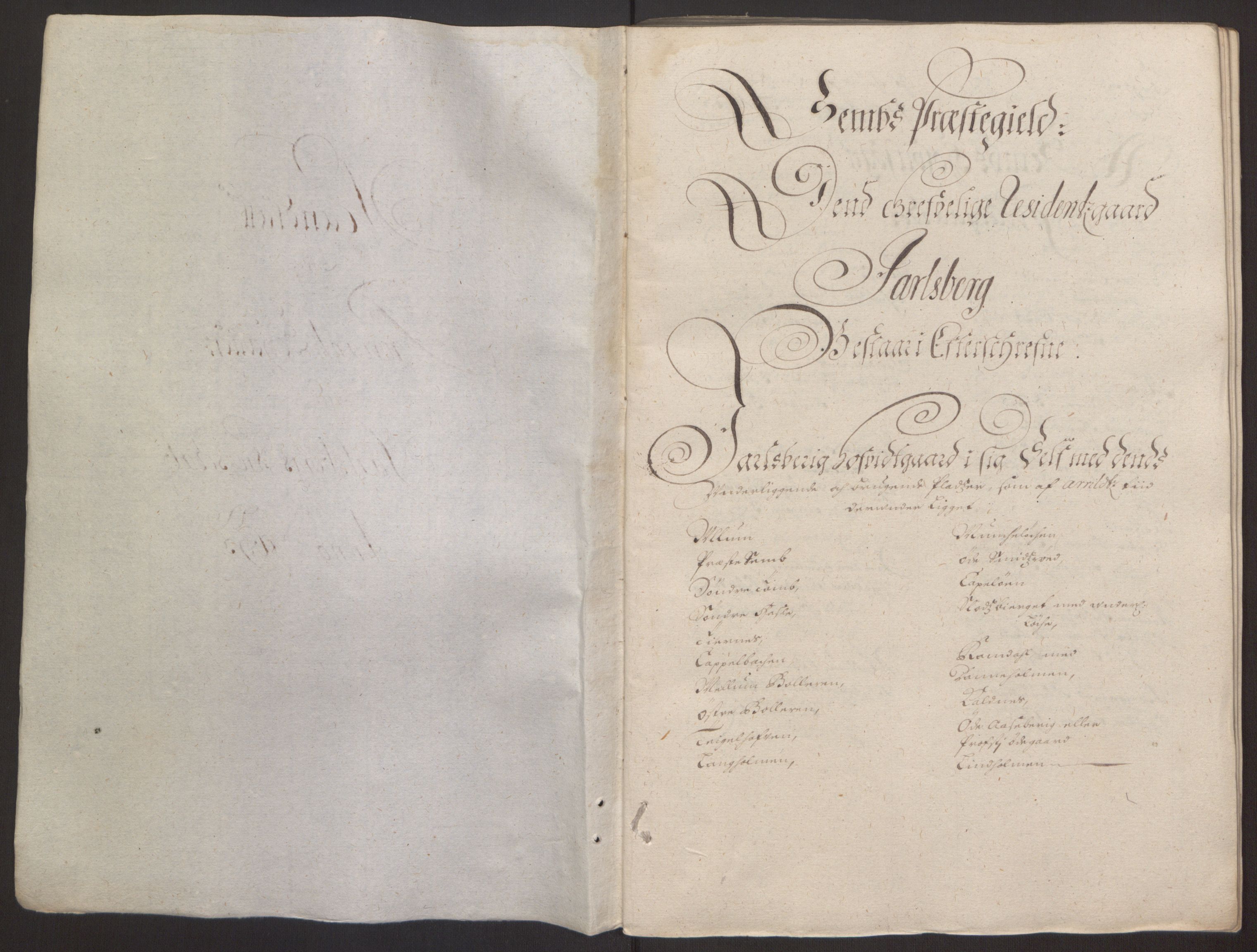 Rentekammeret inntil 1814, Reviderte regnskaper, Fogderegnskap, RA/EA-4092/R32/L1866: Fogderegnskap Jarlsberg grevskap, 1693, s. 85