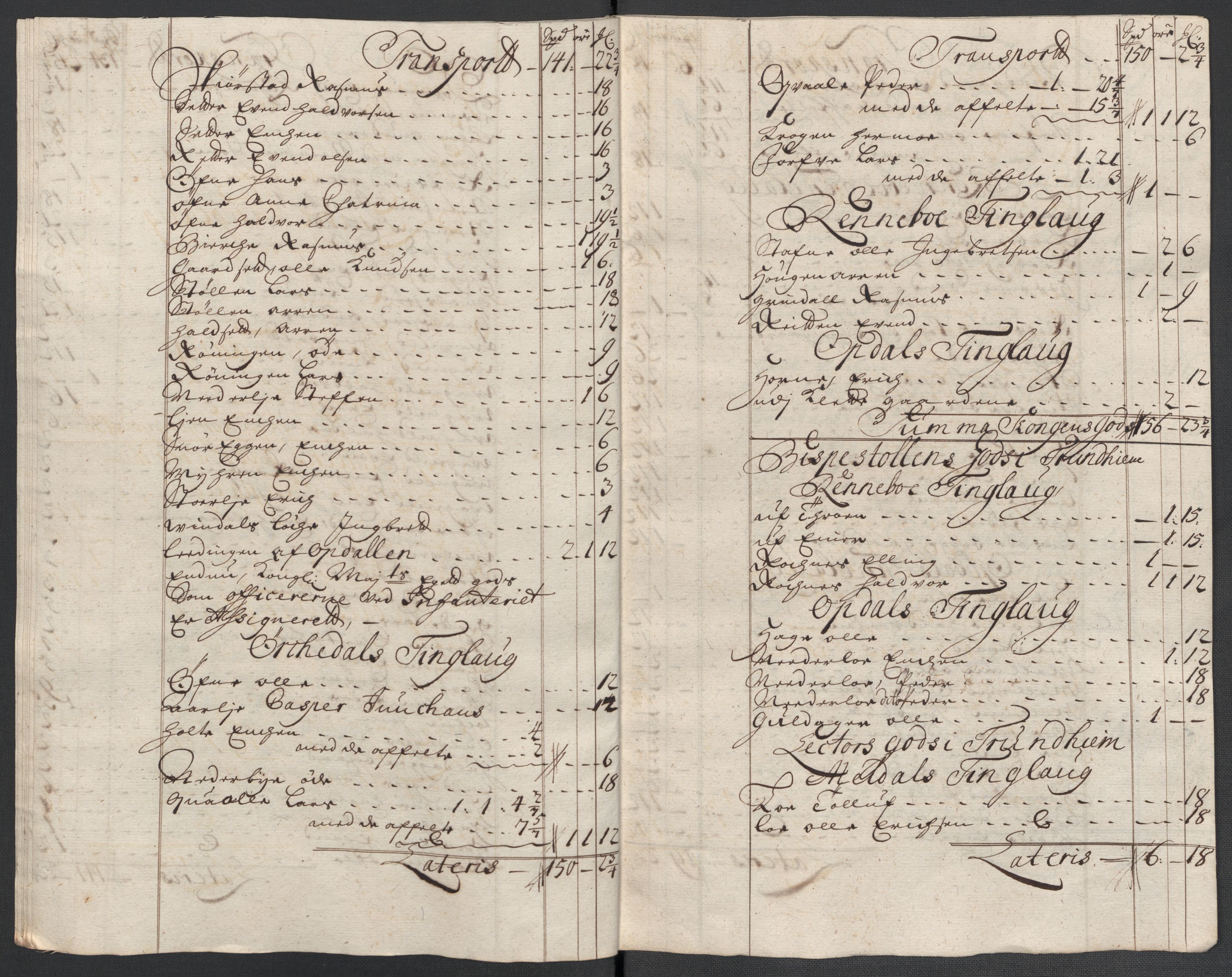 Rentekammeret inntil 1814, Reviderte regnskaper, Fogderegnskap, RA/EA-4092/R60/L3960: Fogderegnskap Orkdal og Gauldal, 1710, s. 357