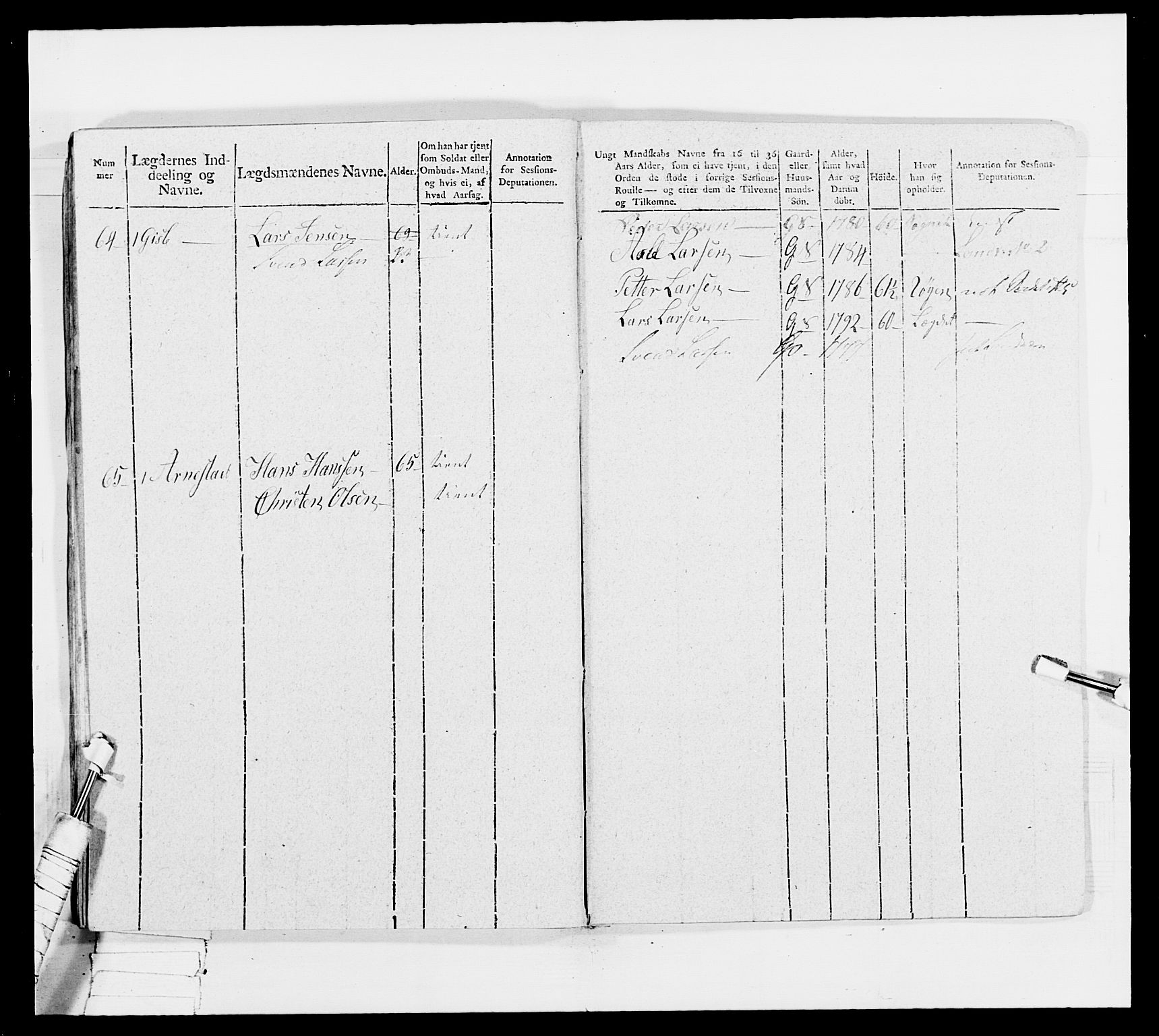 Generalitets- og kommissariatskollegiet, Det kongelige norske kommissariatskollegium, AV/RA-EA-5420/E/Eh/L0033: Nordafjelske gevorbne infanteriregiment, 1810, s. 301