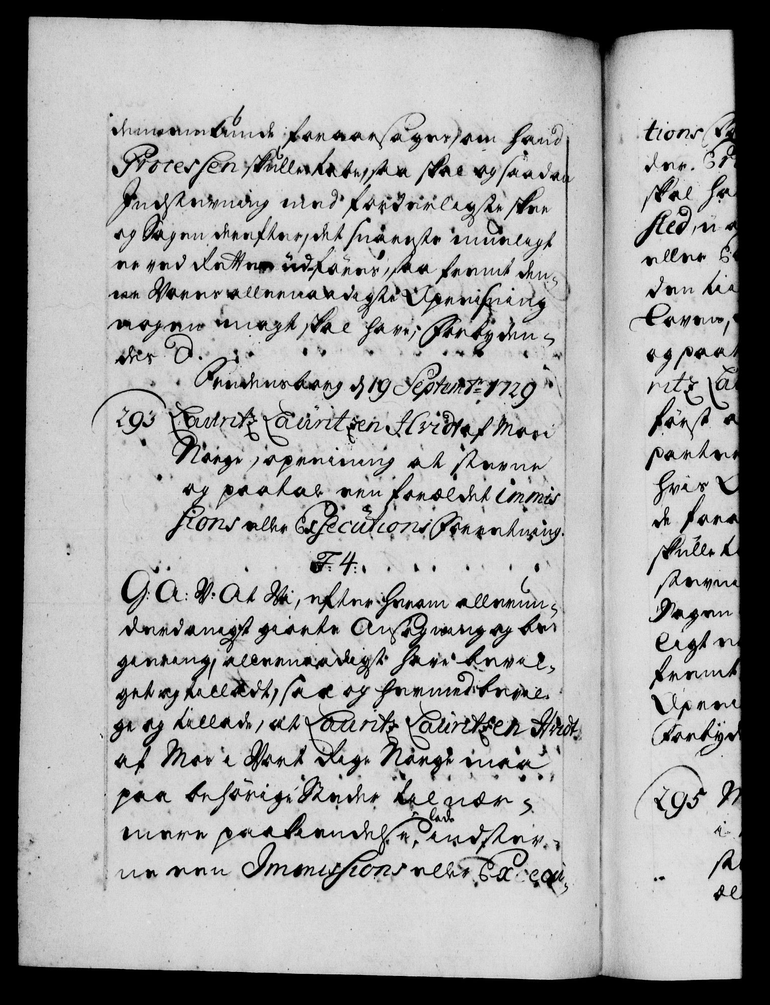 Danske Kanselli 1572-1799, AV/RA-EA-3023/F/Fc/Fca/Fcaa/L0026: Norske registre, 1729-1730, s. 226b