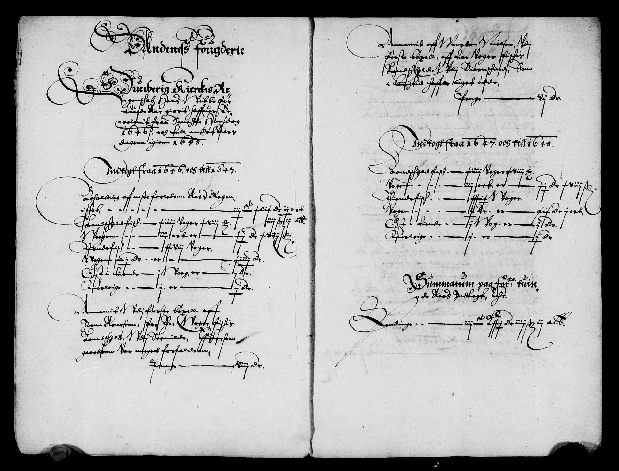 Rentekammeret inntil 1814, Reviderte regnskaper, Lensregnskaper, AV/RA-EA-5023/R/Rb/Rbz/L0035: Nordlandenes len, 1642-1650