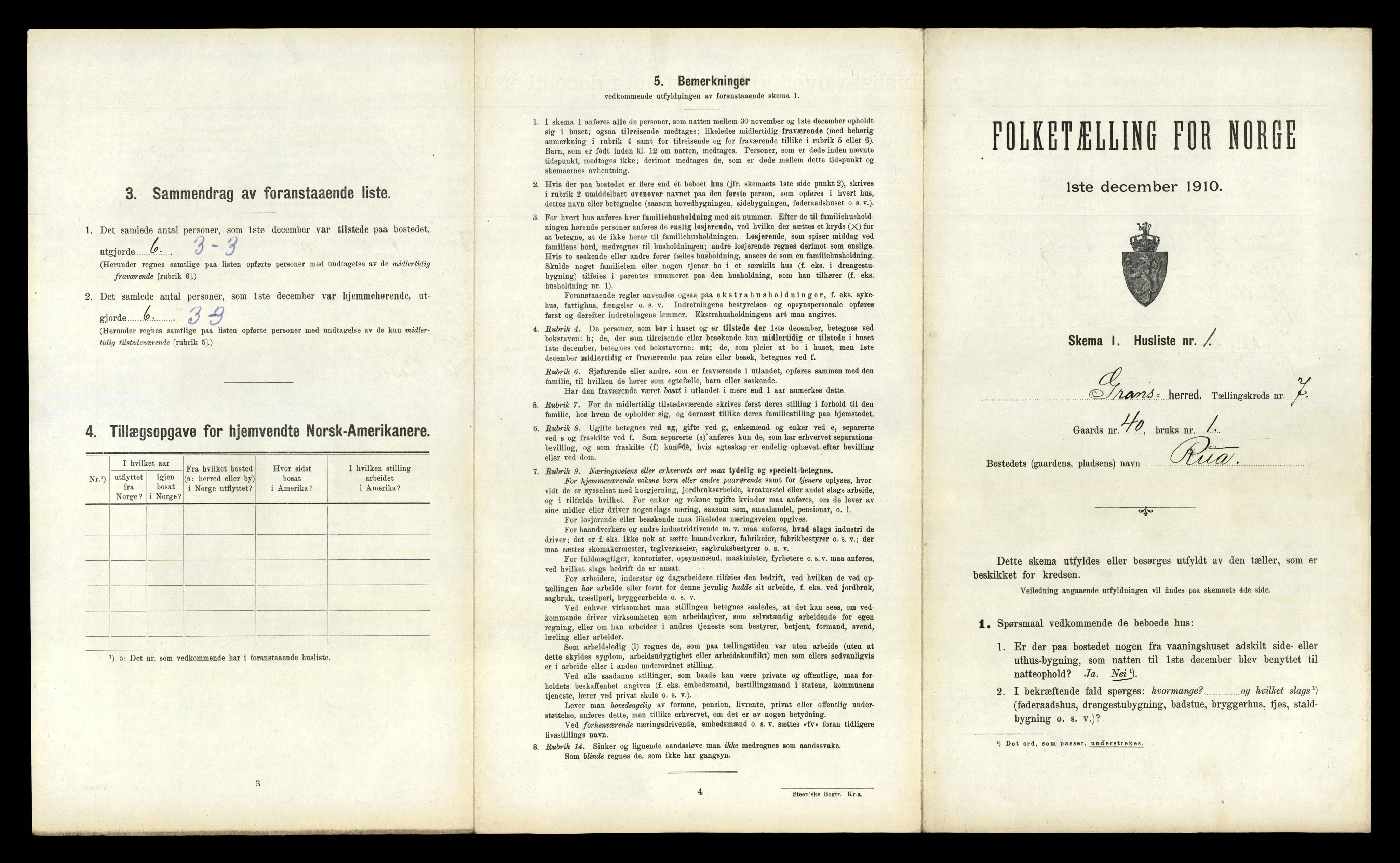 RA, Folketelling 1910 for 0824 Gransherad herred, 1910, s. 482