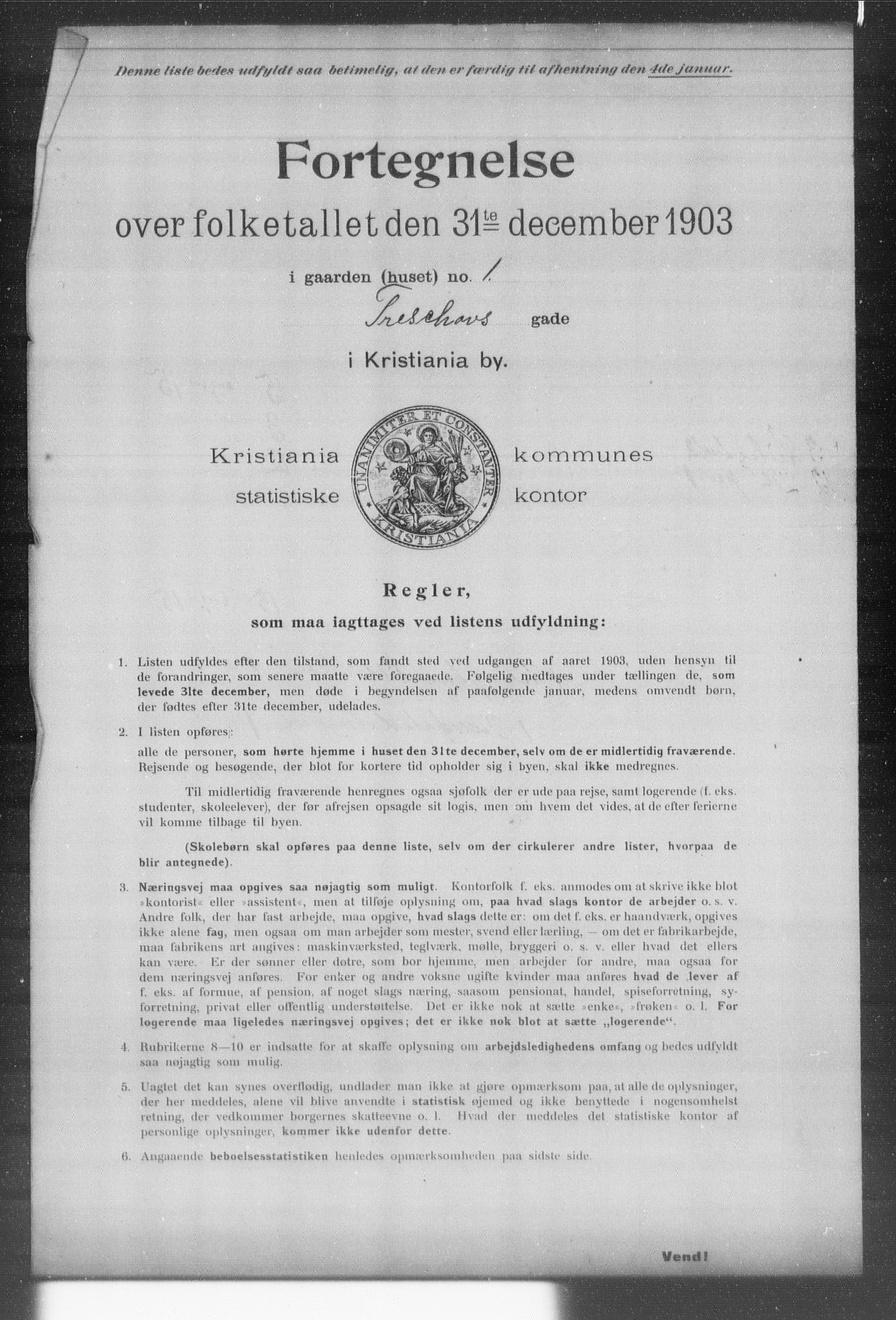 OBA, Kommunal folketelling 31.12.1903 for Kristiania kjøpstad, 1903, s. 22276