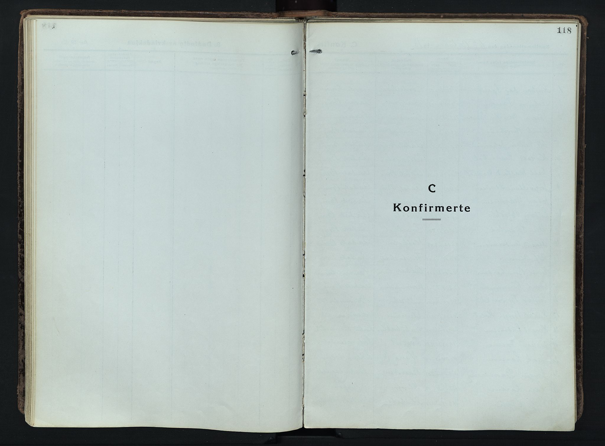 Løten prestekontor, SAH/PREST-022/K/Ka/L0012: Ministerialbok nr. 12, 1918-1926, s. 118