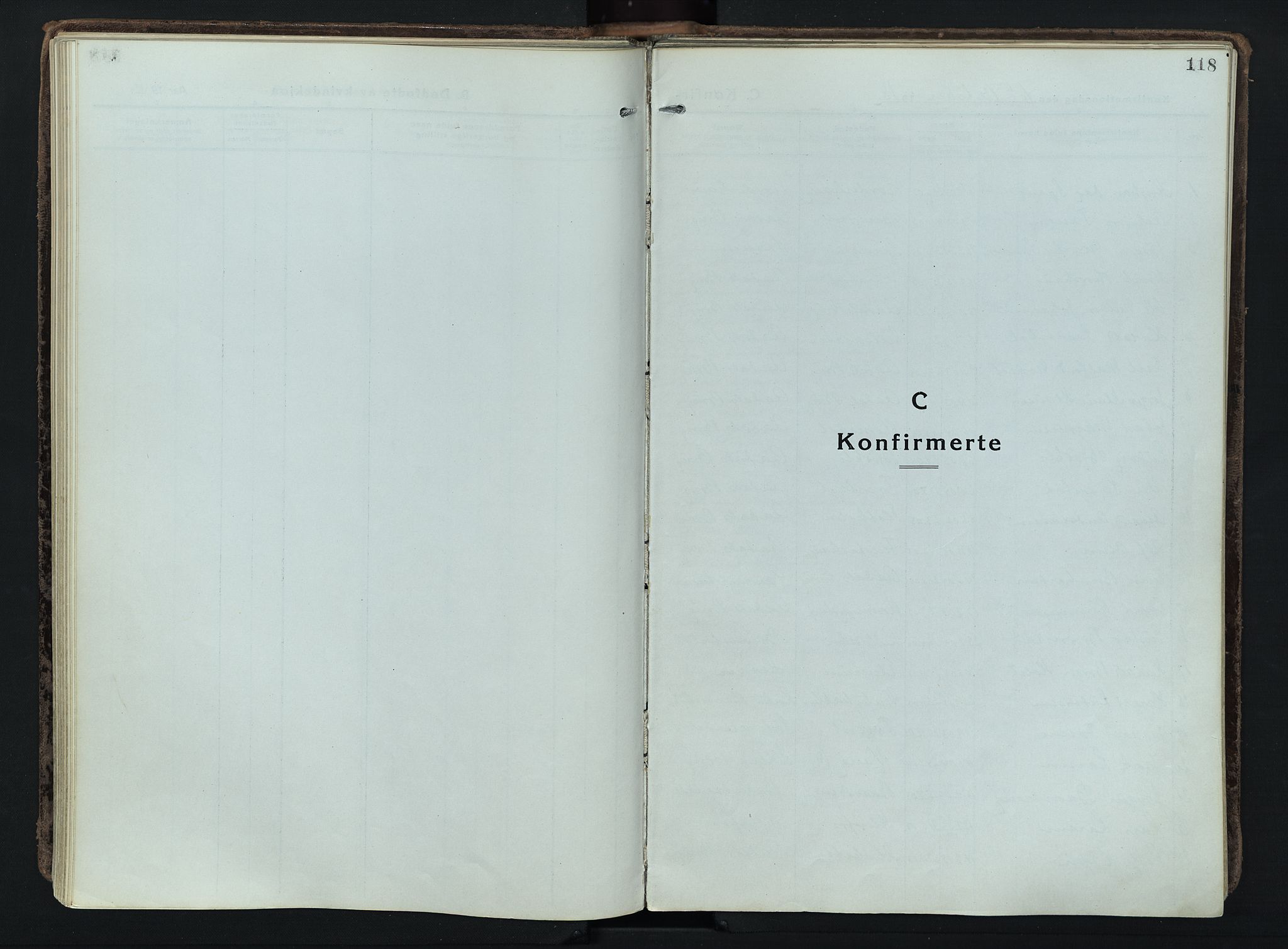 Løten prestekontor, AV/SAH-PREST-022/K/Ka/L0012: Ministerialbok nr. 12, 1918-1926, s. 118