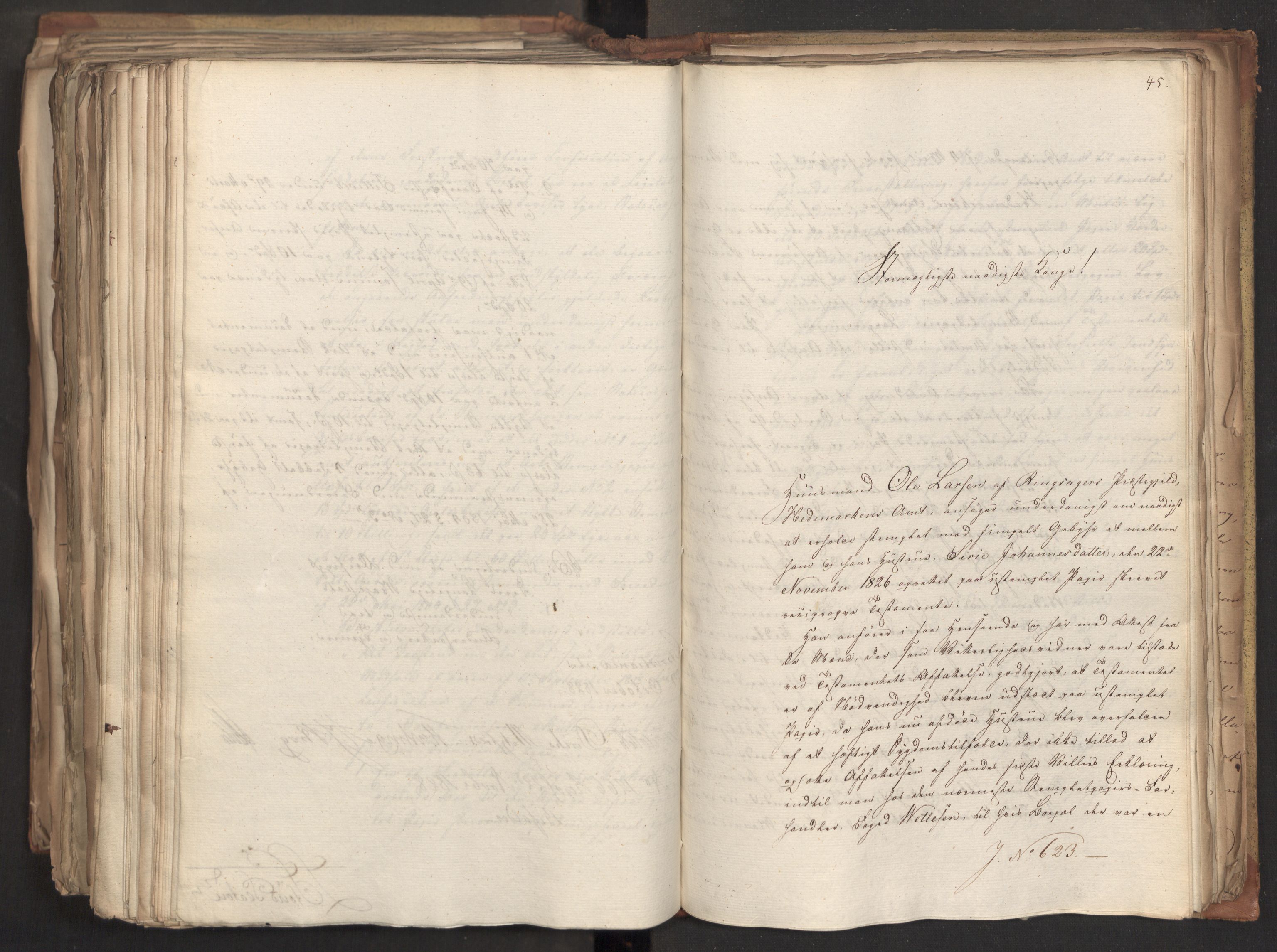 Statsrådsavdelingen i Stockholm, AV/RA-S-1003/D/Da/L0056: Regjeringsinnstillinger nr. 436-650, 1828, s. 546