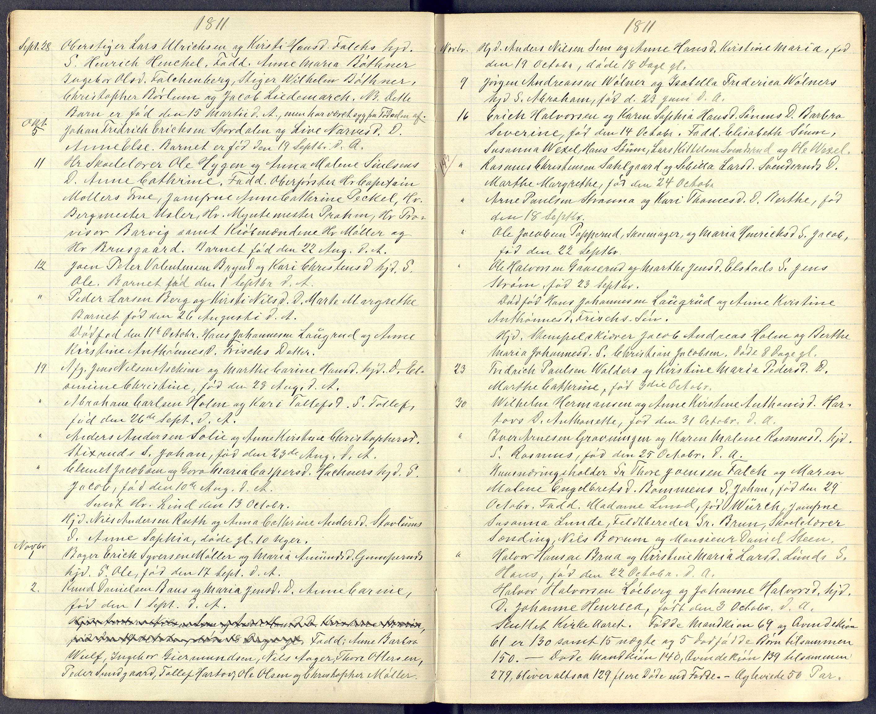 Kongsberg kirkebøker, SAKO/A-22/G/Ga/L0000b: Klokkerbok nr. 0b, 1795-1816