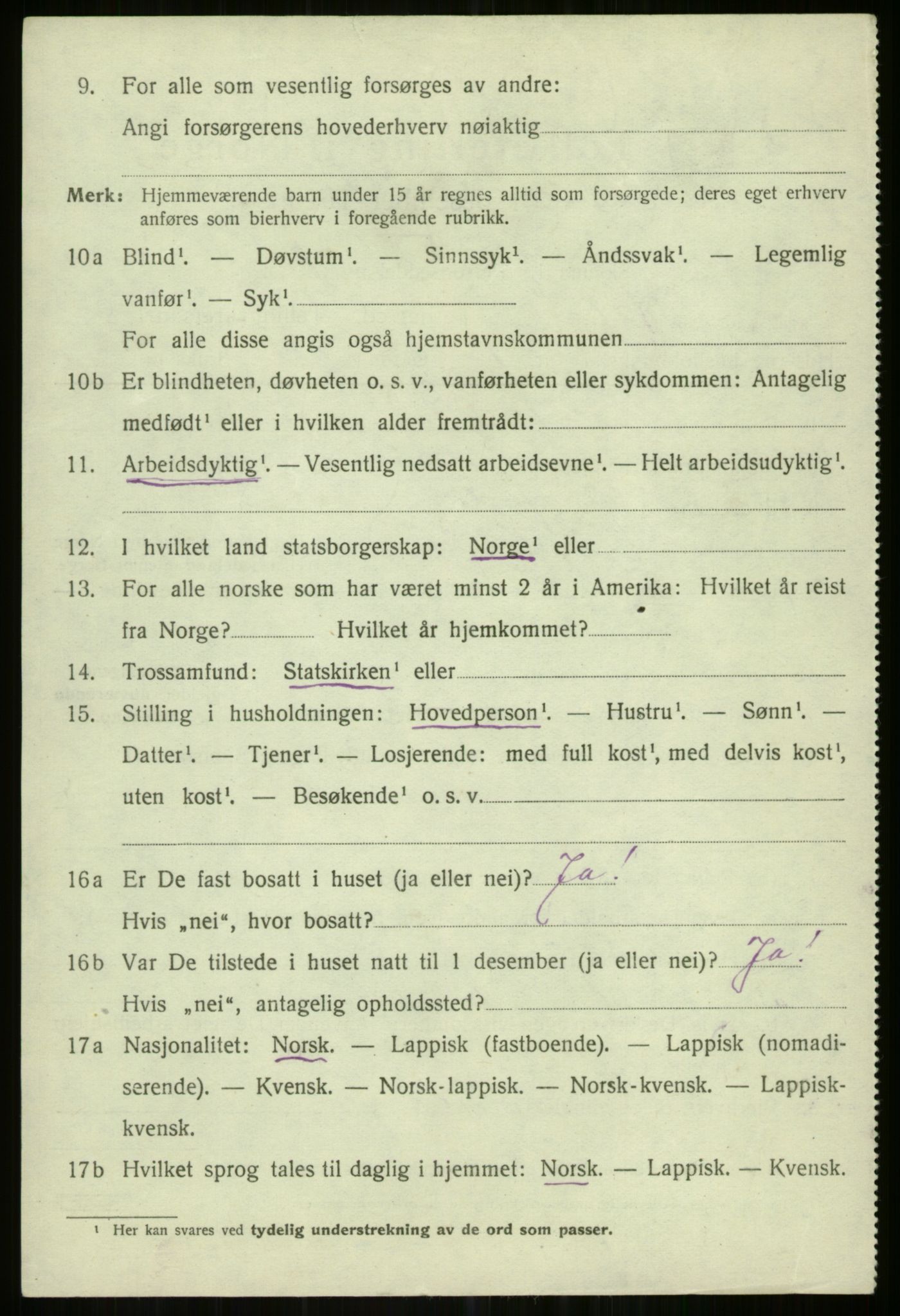 SATØ, Folketelling 1920 for 1935 Helgøy herred, 1920, s. 2781