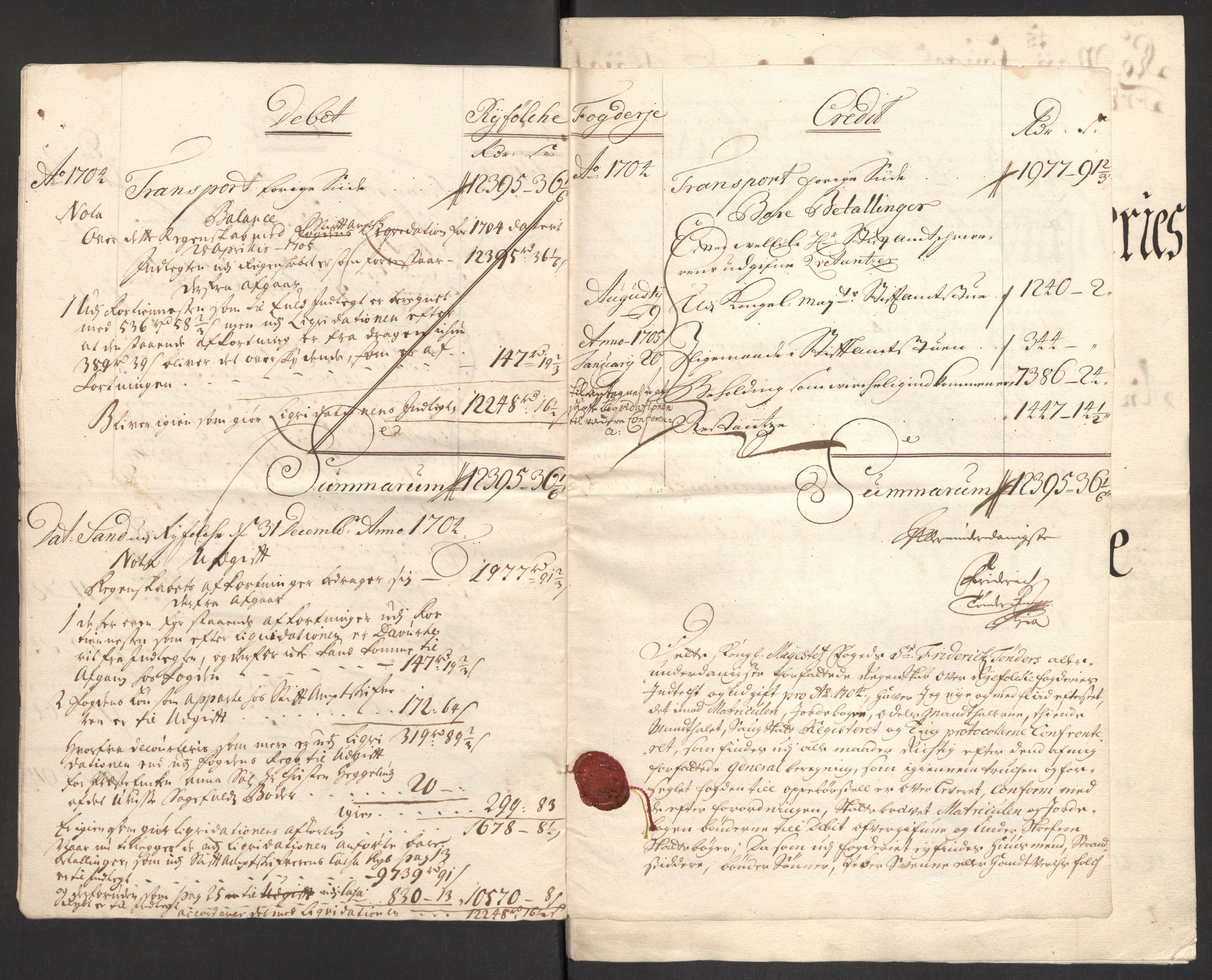 Rentekammeret inntil 1814, Reviderte regnskaper, Fogderegnskap, AV/RA-EA-4092/R47/L2860: Fogderegnskap Ryfylke, 1703-1705, s. 149