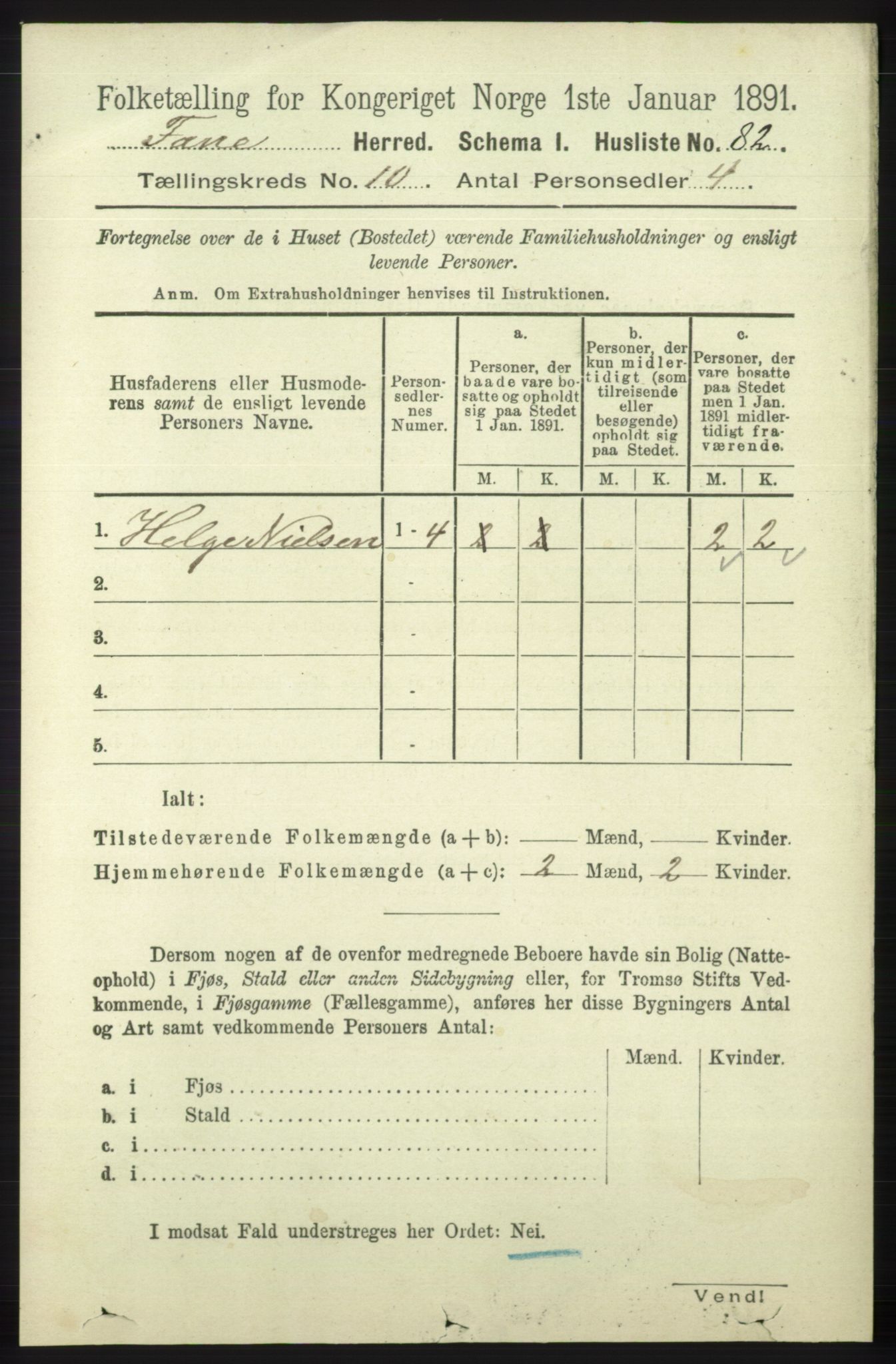 RA, Folketelling 1891 for 1249 Fana herred, 1891, s. 5430