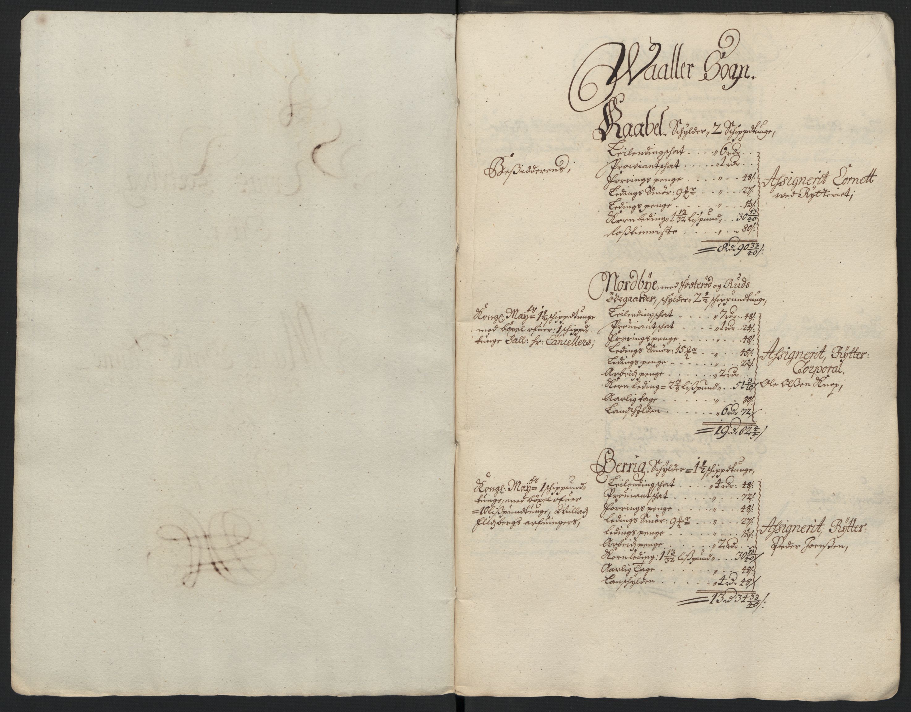 Rentekammeret inntil 1814, Reviderte regnskaper, Fogderegnskap, RA/EA-4092/R04/L0127: Fogderegnskap Moss, Onsøy, Tune, Veme og Åbygge, 1698, s. 85