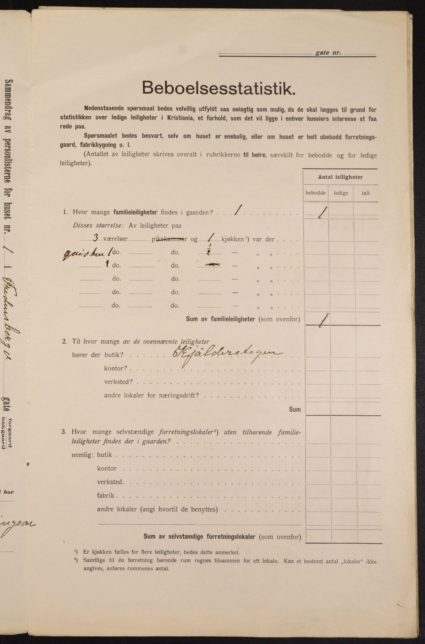 OBA, Kommunal folketelling 1.2.1913 for Kristiania, 1913, s. 25672