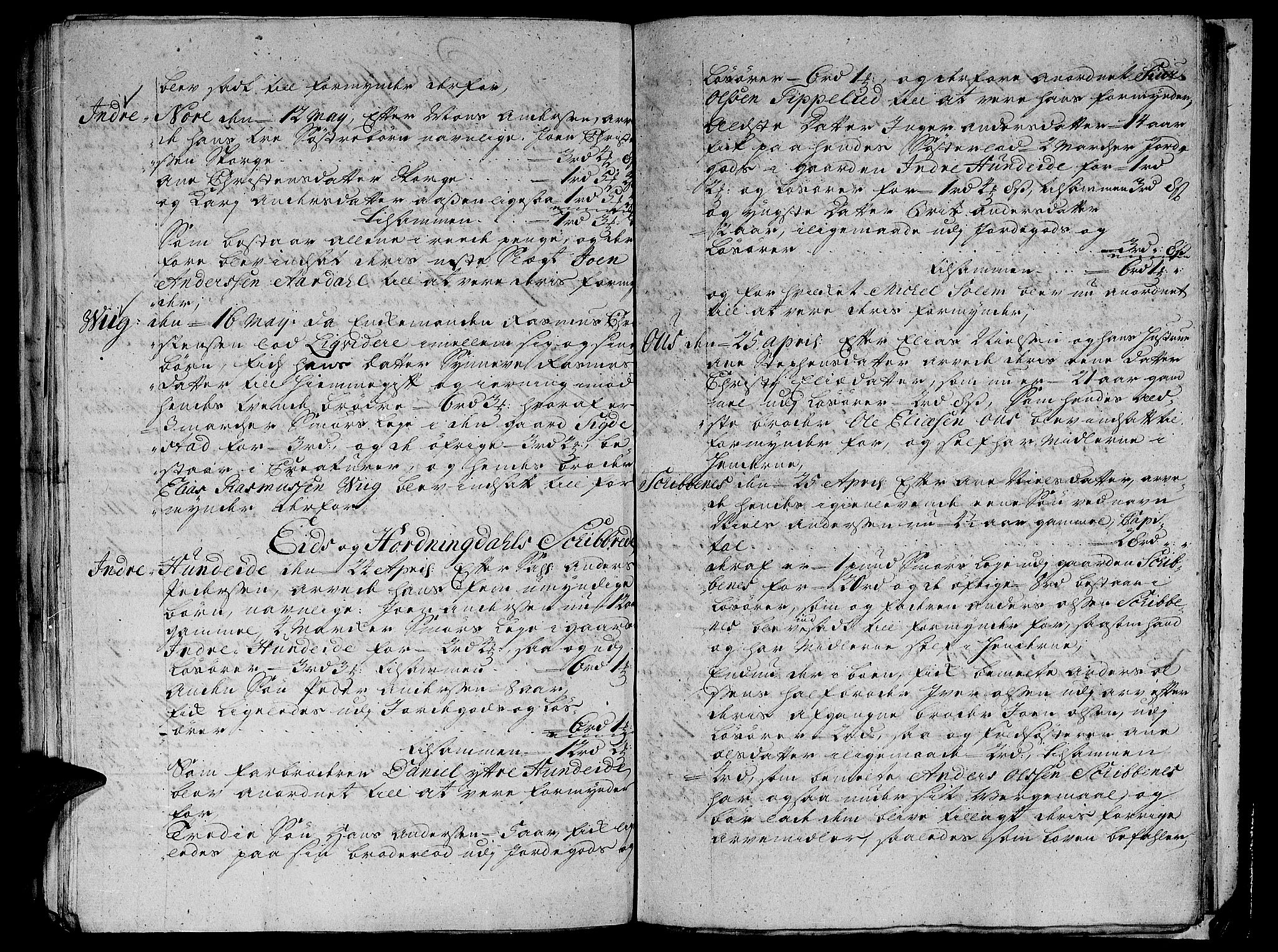 Nordfjord sorenskriveri, SAB/A-2801/04/04a/L0008: Skifteprotokollar, 1733-1744, s. 99