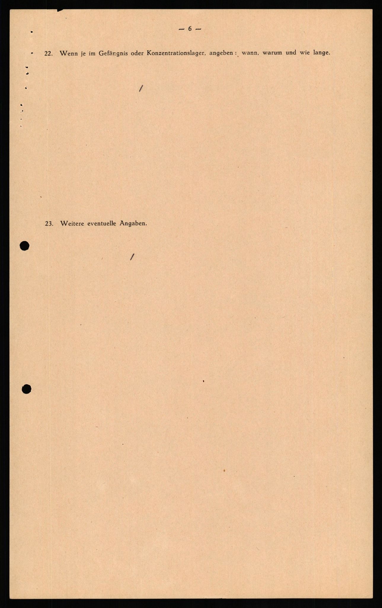 Forsvaret, Forsvarets overkommando II, AV/RA-RAFA-3915/D/Db/L0028: CI Questionaires. Tyske okkupasjonsstyrker i Norge. Tyskere., 1945-1946, s. 377